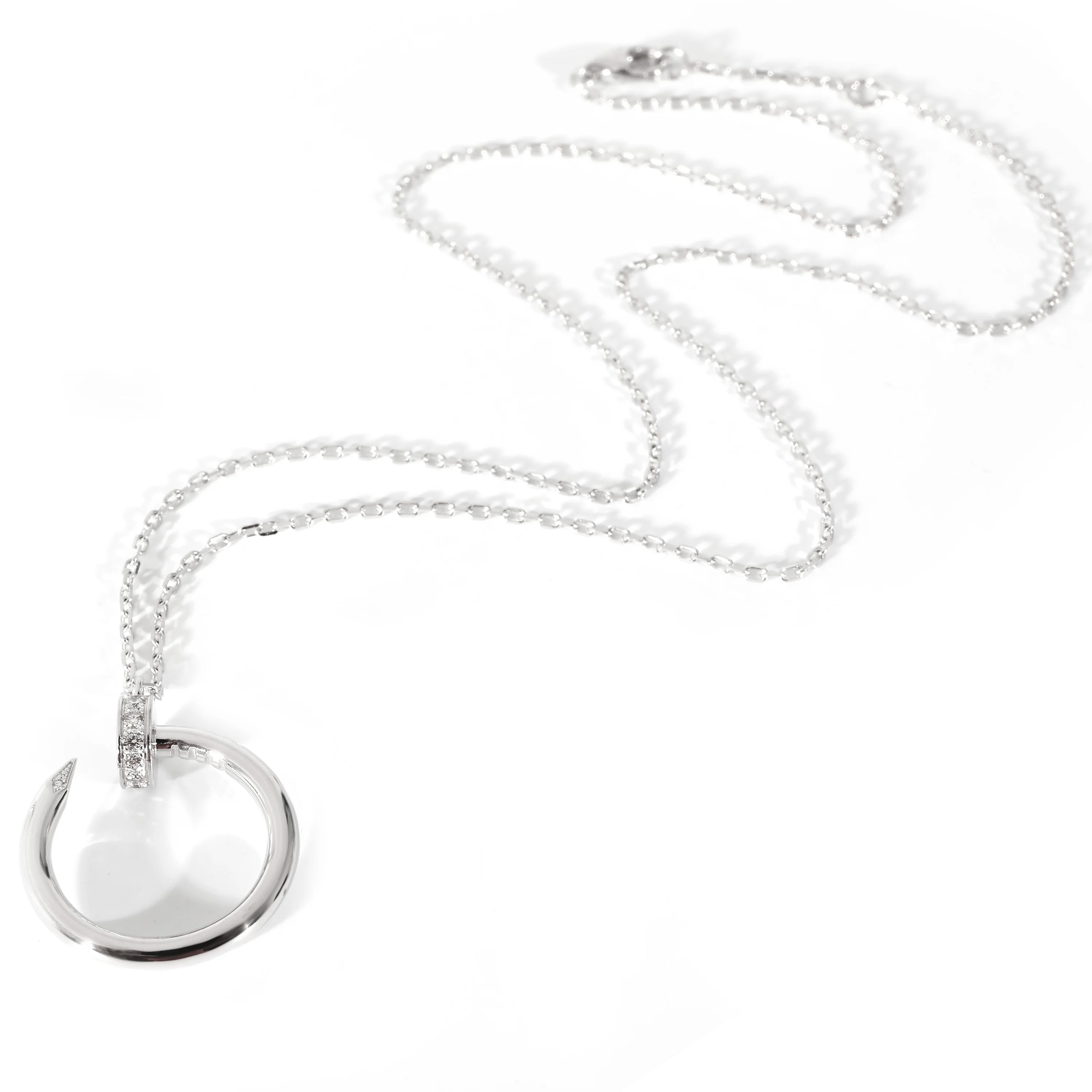 Juste un Clou Necklace (White Gold) - Image 2