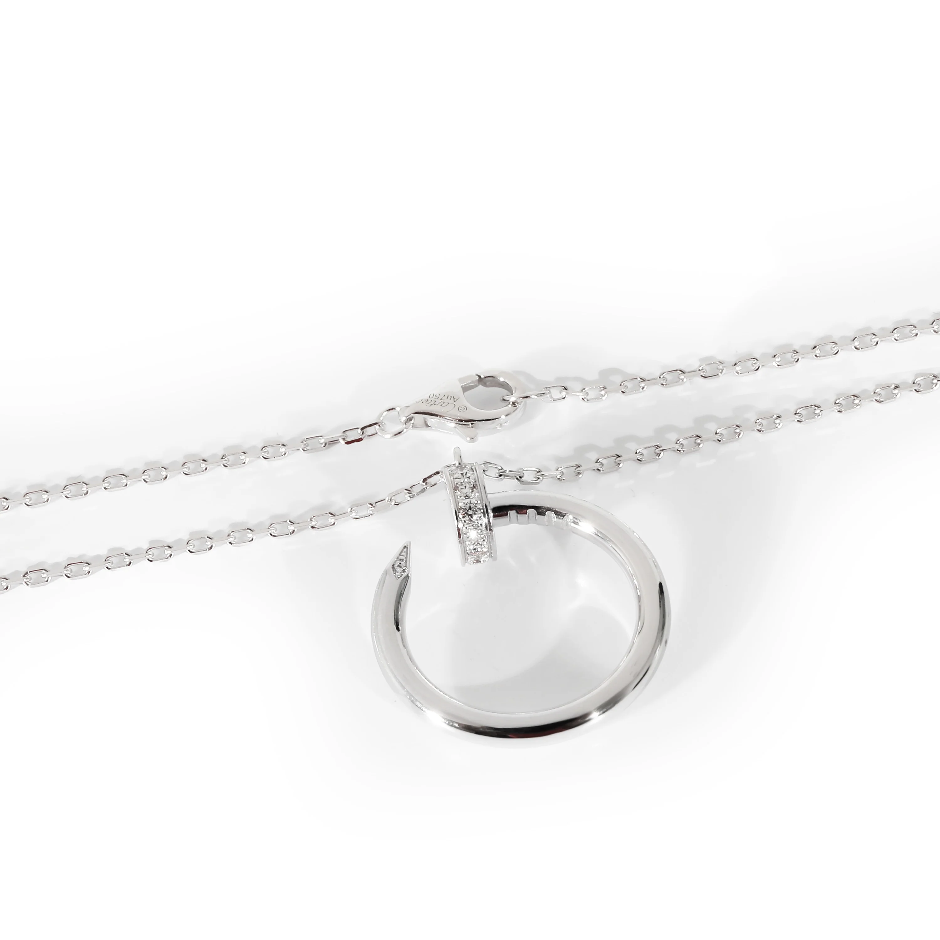 Juste un Clou Necklace (White Gold) - Image 3