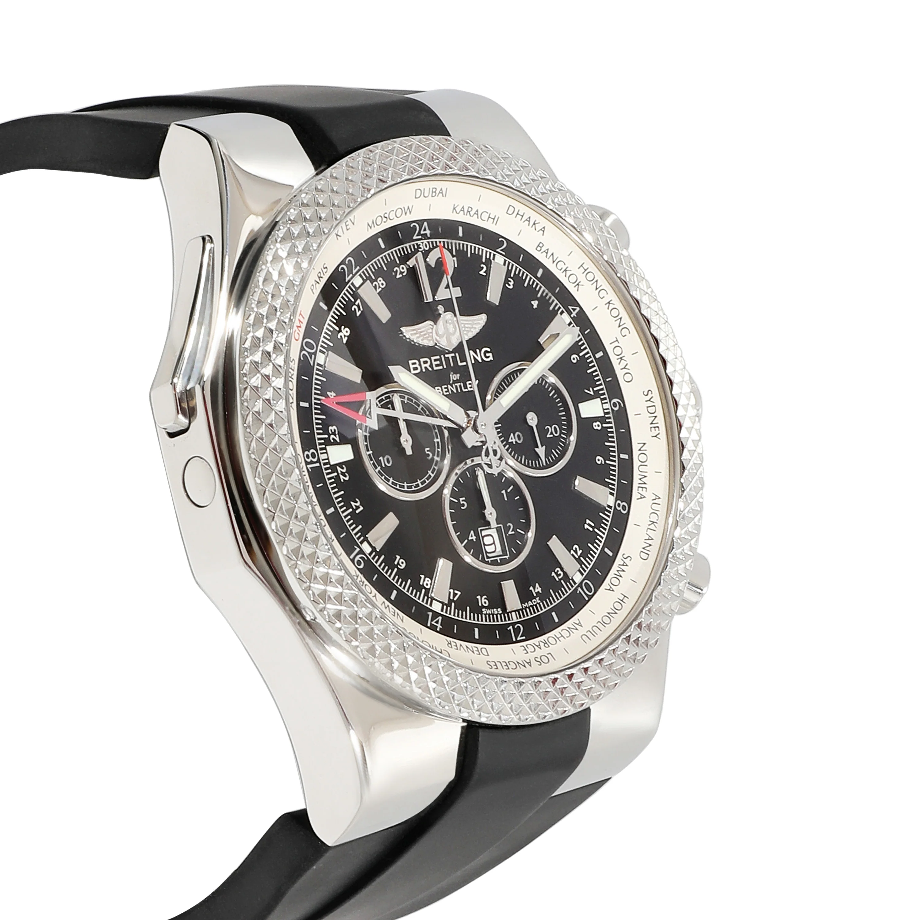 Breitling Bentley GMT A4736212/B919 Mens Watch in Stainless Steel - Image 2