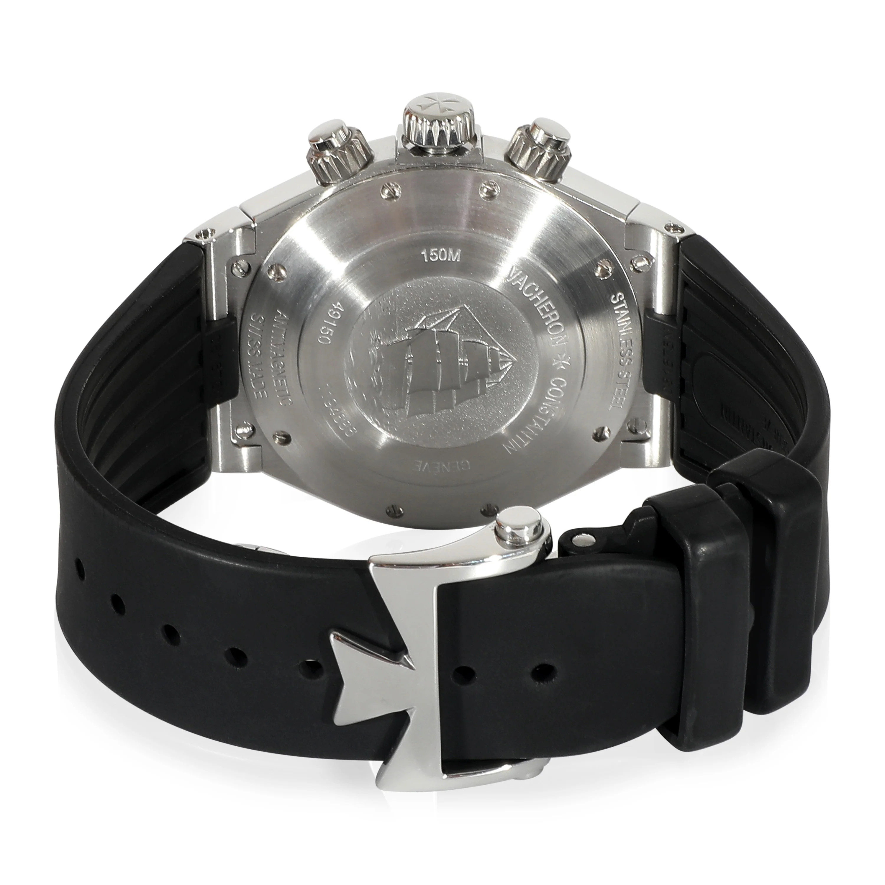 Overseas 49150/000W-9501 Mens Watch in Stainless Steel - Image 4