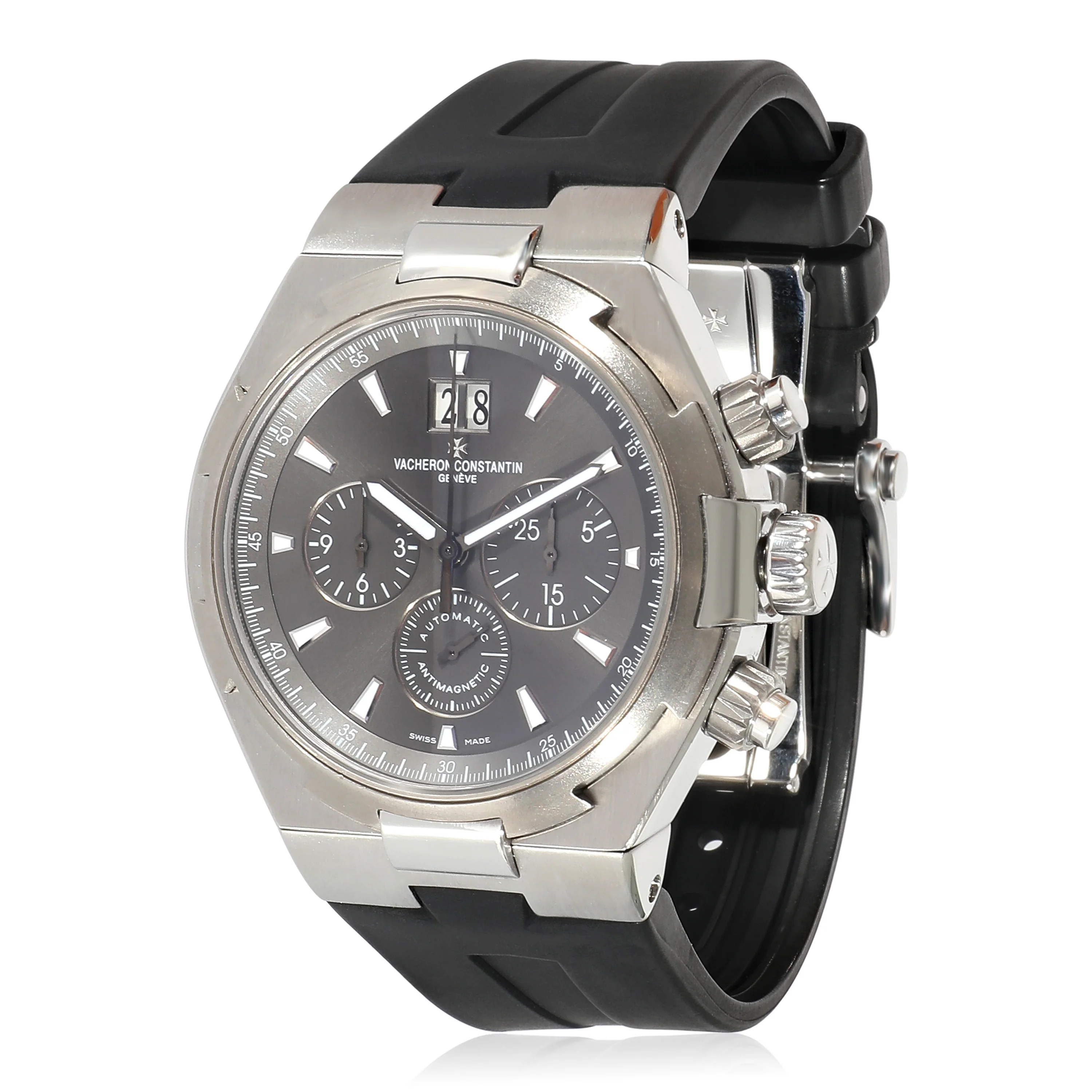 Overseas 49150/000W-9501 Mens Watch in Stainless Steel - Image 6
