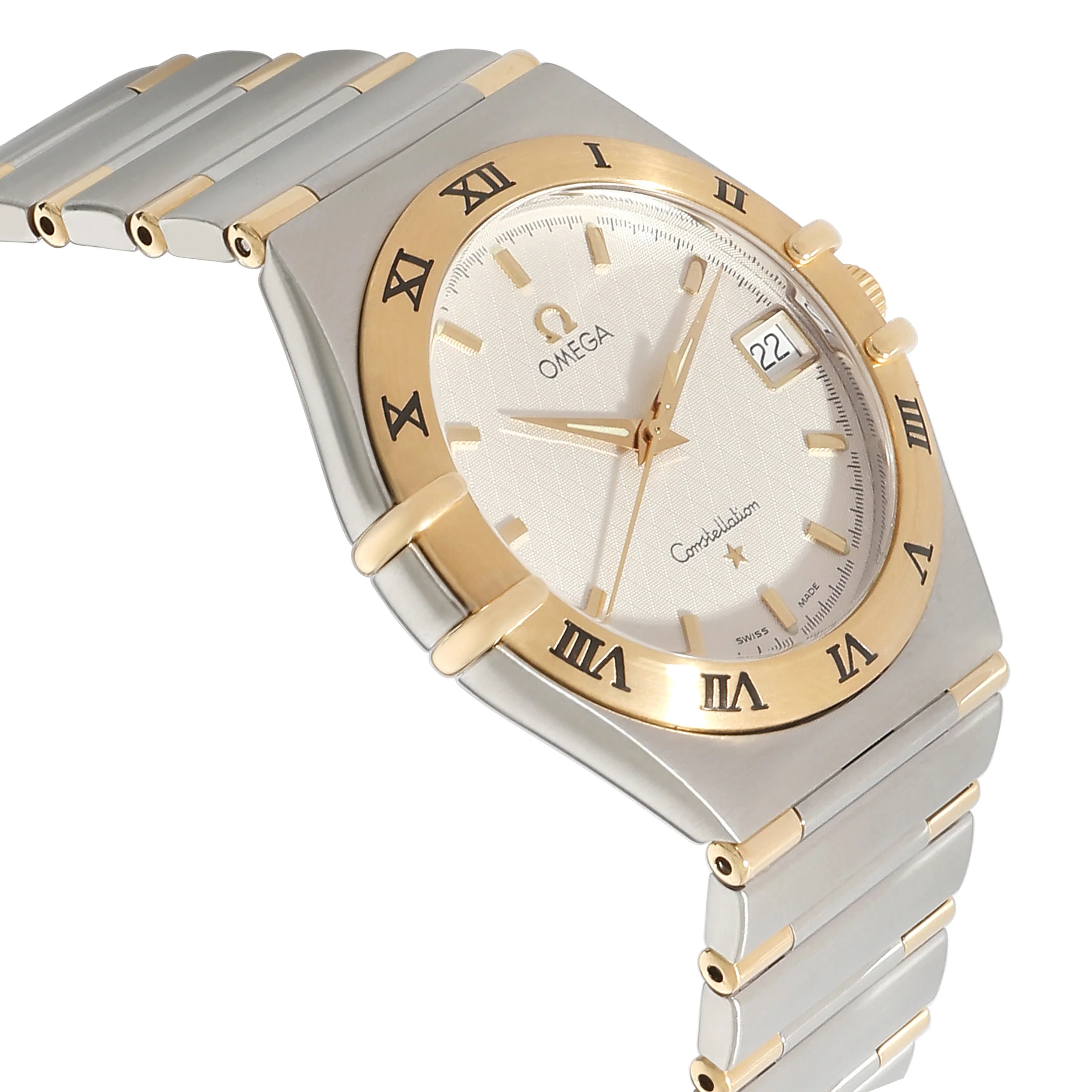 Omega Constellation 1312.30.00 Unisex Watch in 18k Stainless Steel/Yellow Gold - Image 2