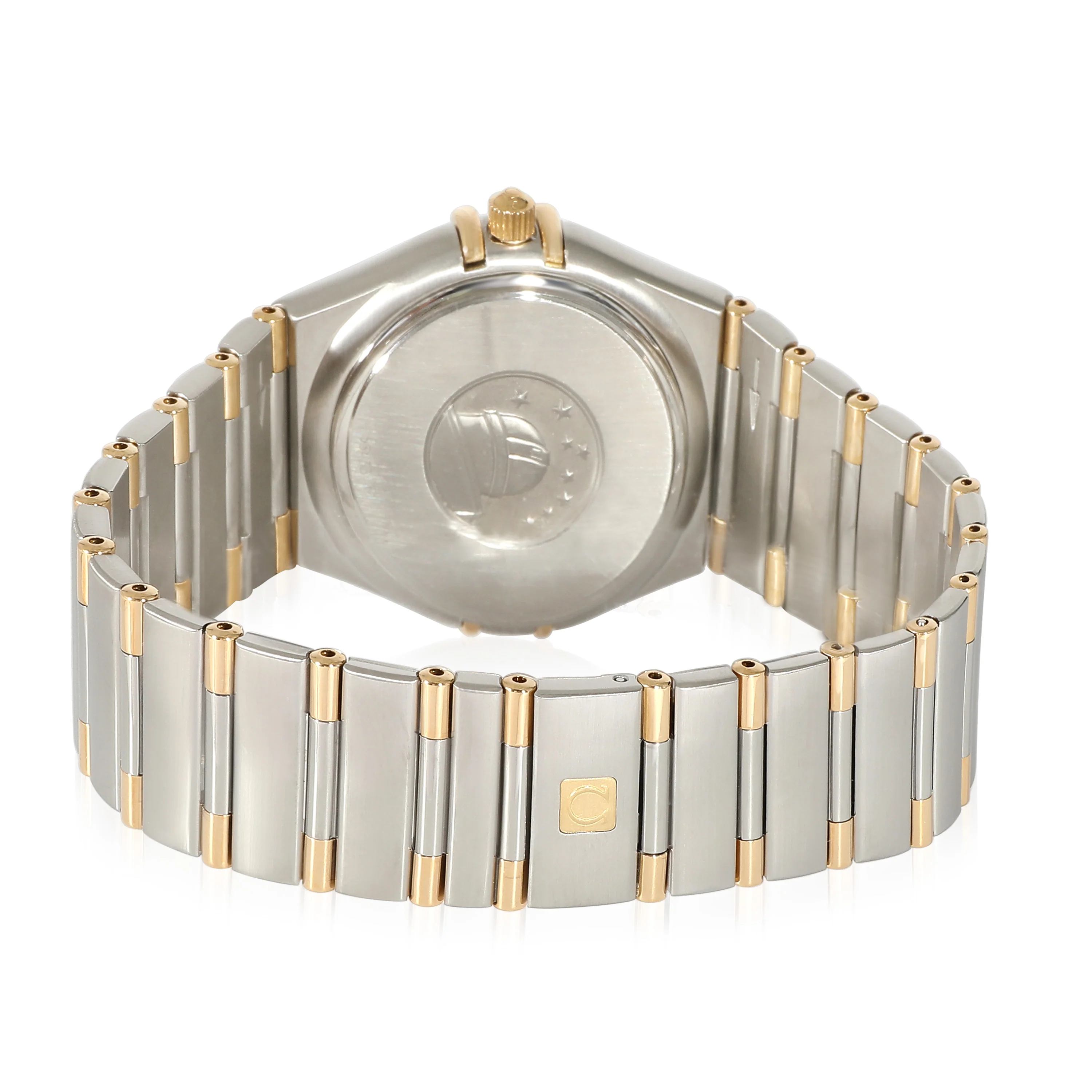 Omega Constellation 1312.30.00 Unisex Watch in 18k Stainless Steel/Yellow Gold - Image 4