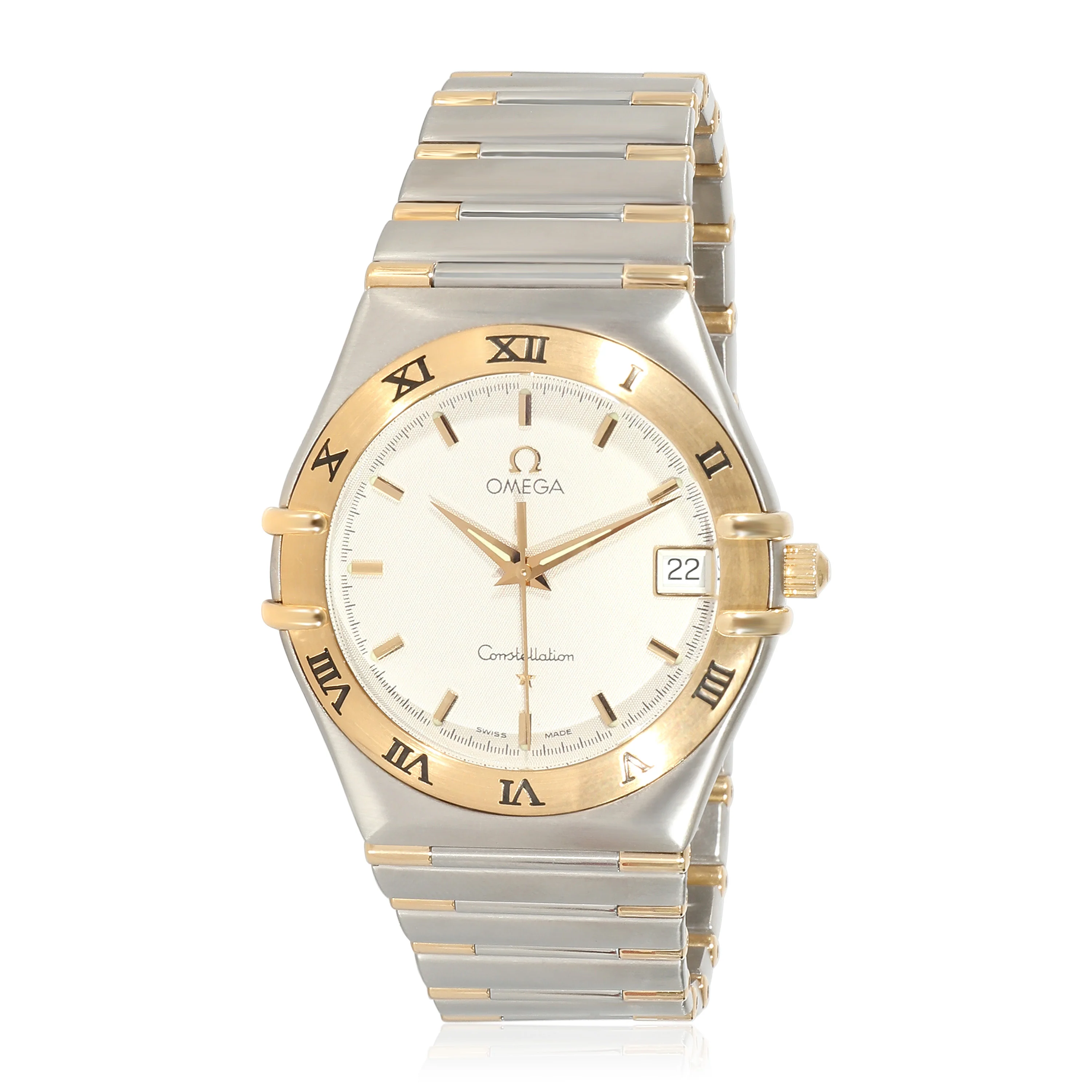 Omega Constellation 1312.30.00 Unisex Watch in 18k Stainless Steel/Yellow Gold - Image 5