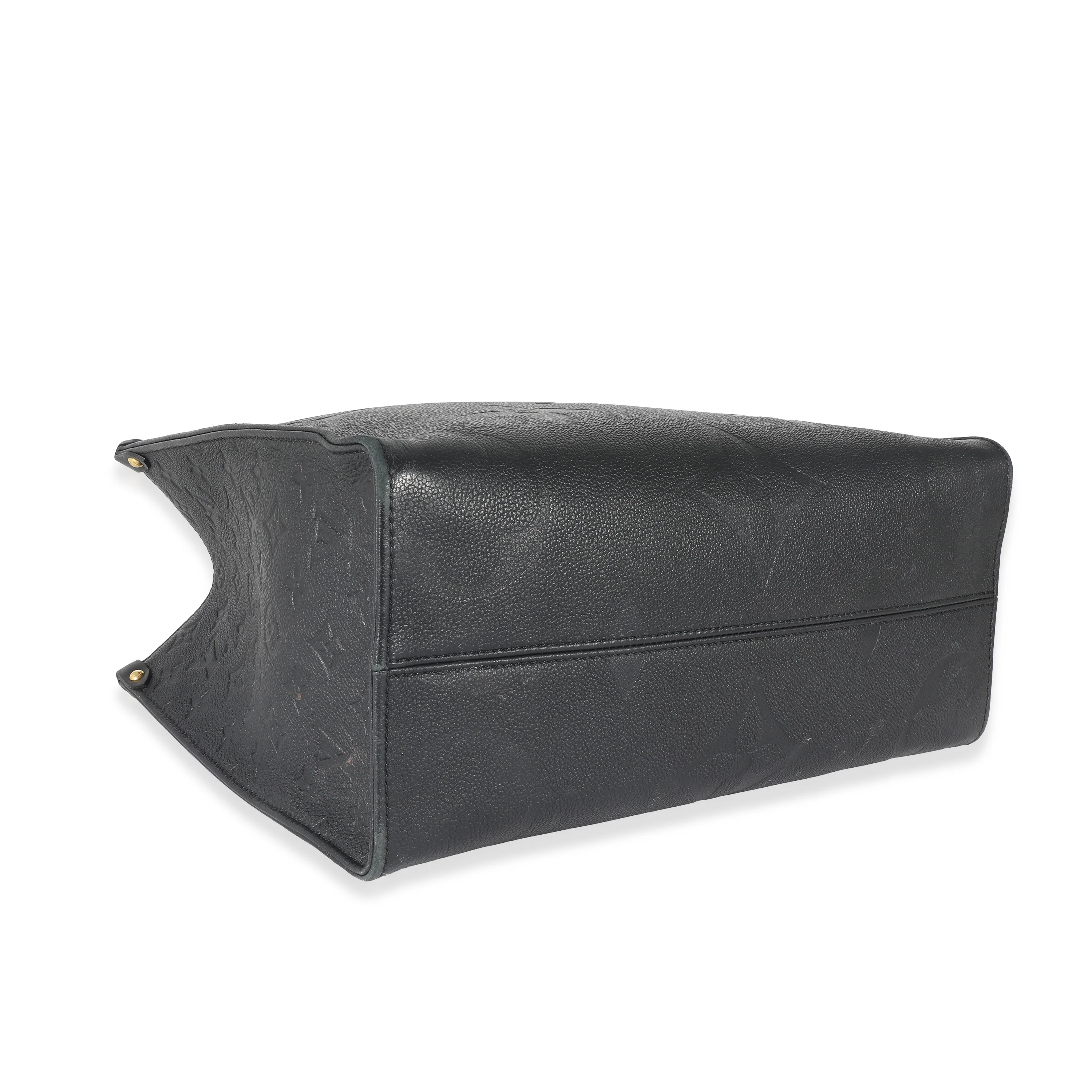 Black Monogram Empreinte Giant Onthego MM - Image 6