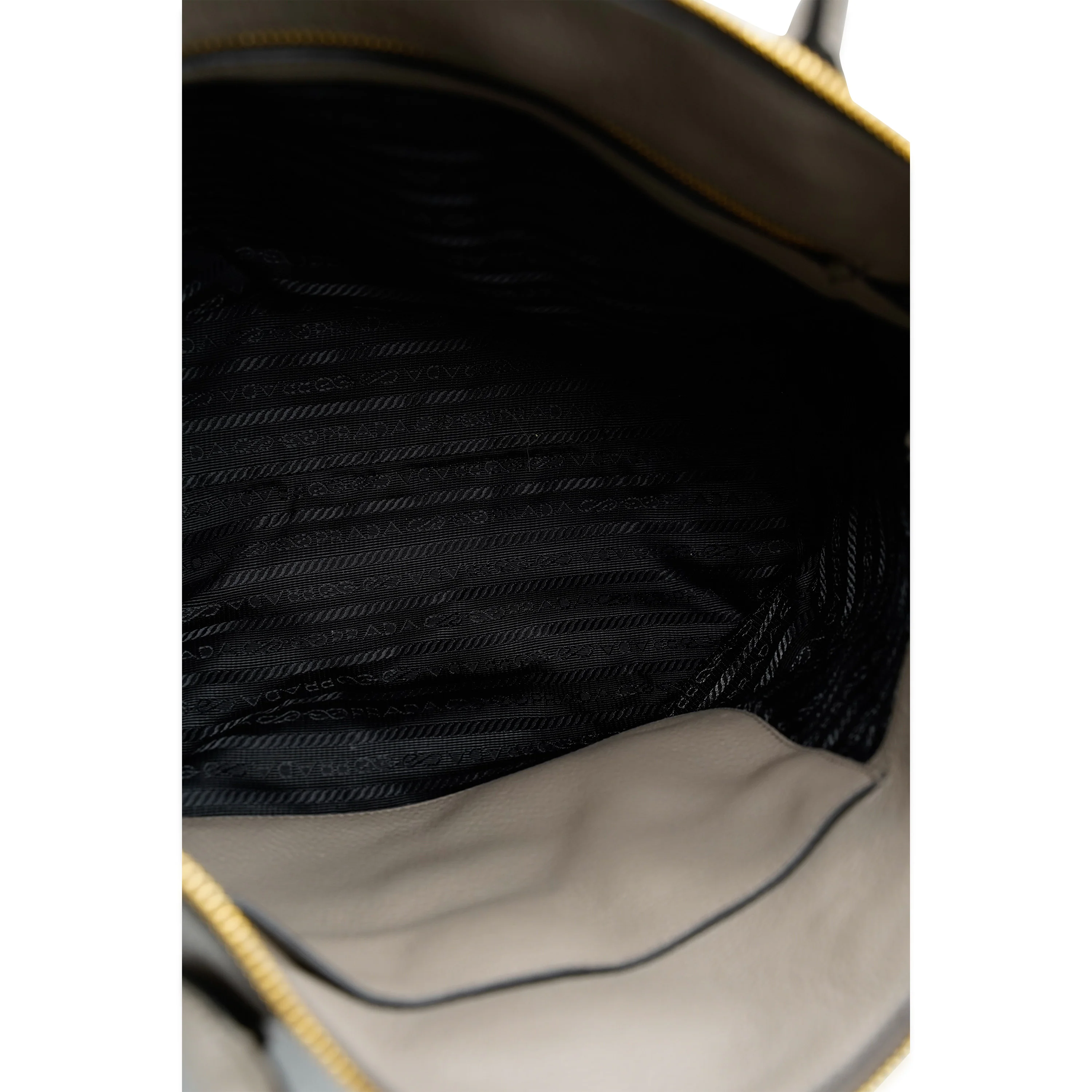 Prada Argilla Leather Vitello Daino Shoulder Bag - Image 8