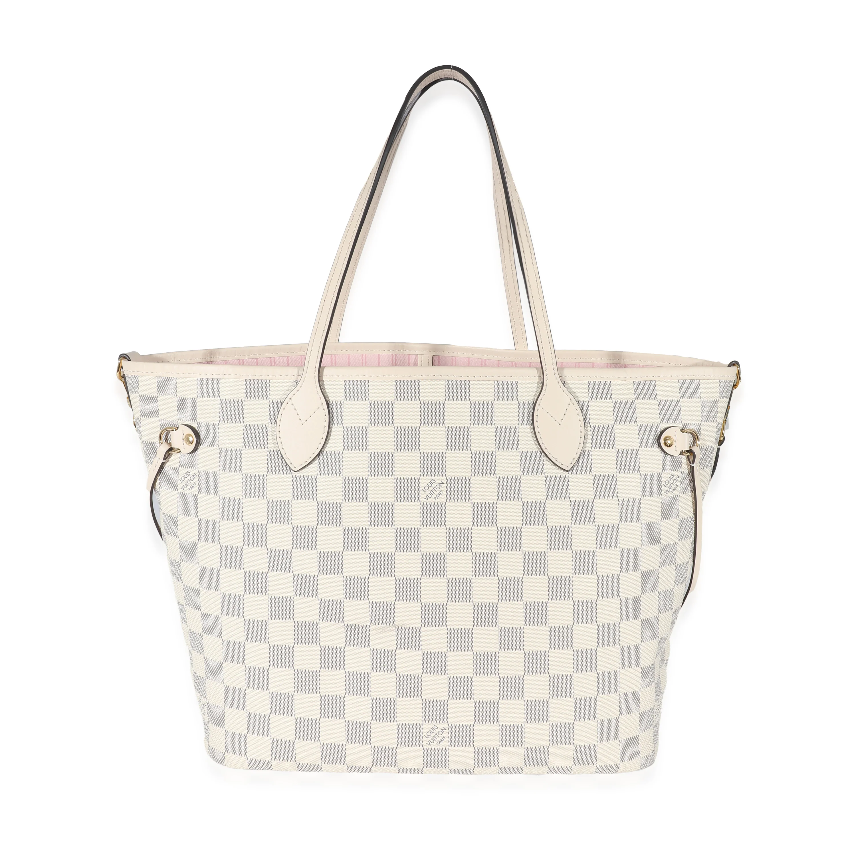 Louis Vuitton Damier Azur Canvas Braided Neverfull MM - Image 4