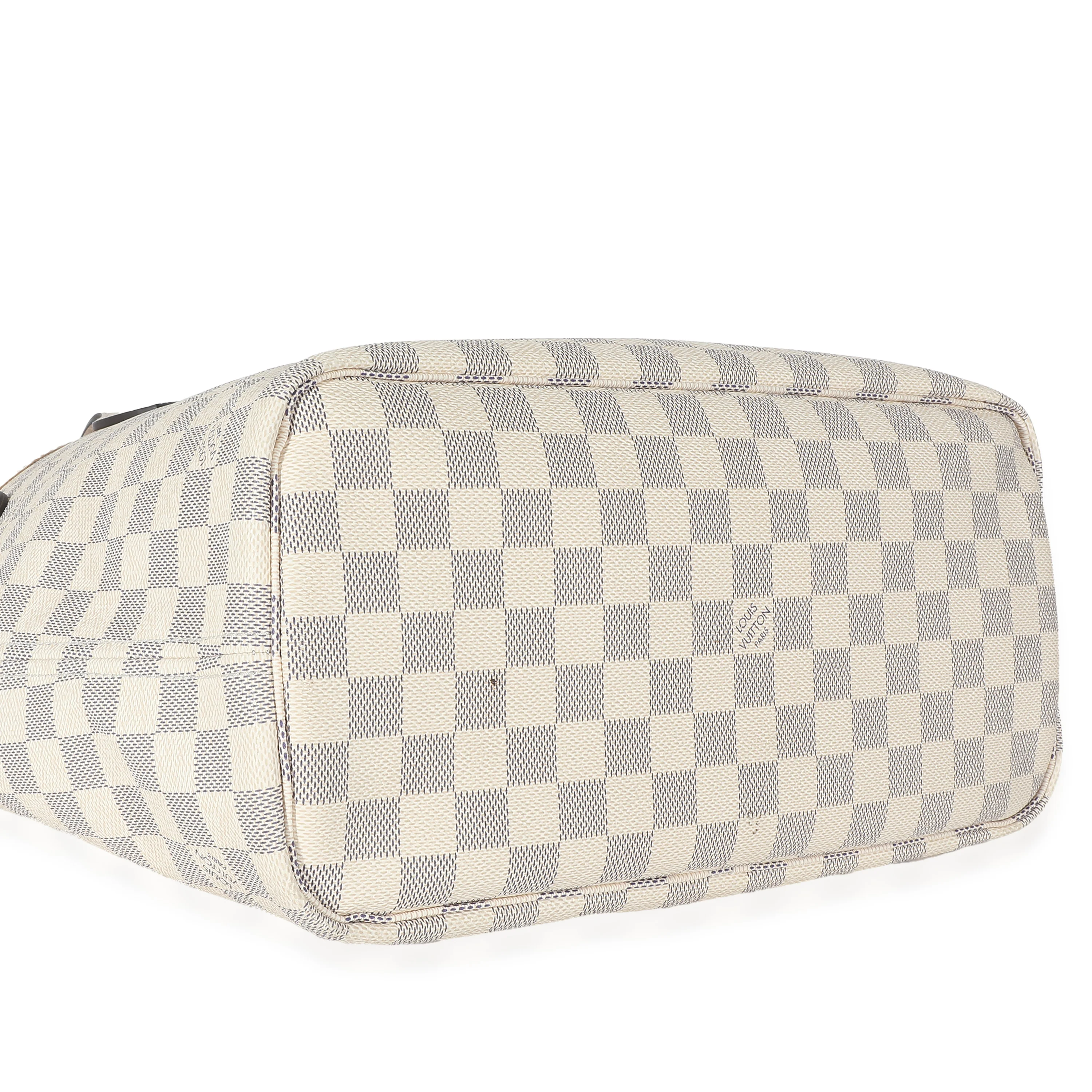 Louis Vuitton Damier Azur Canvas Braided Neverfull MM - Image 7