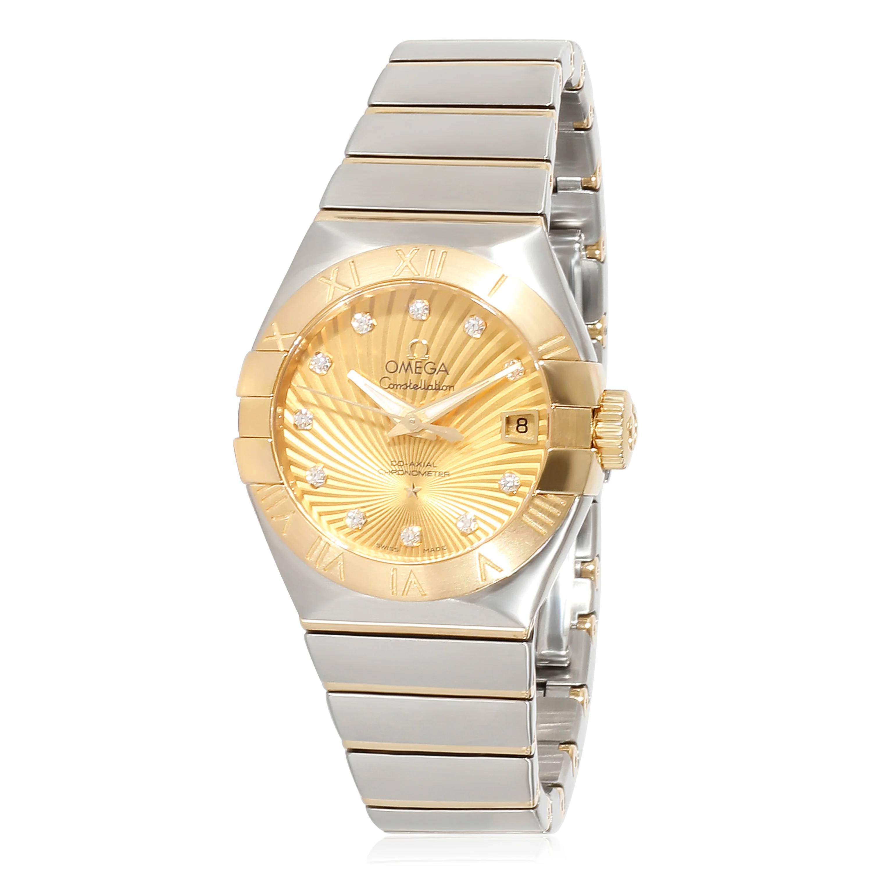 Constellation 123.20.27.20.58.001 Womens Watch in 18k Stainless Steel/Yel