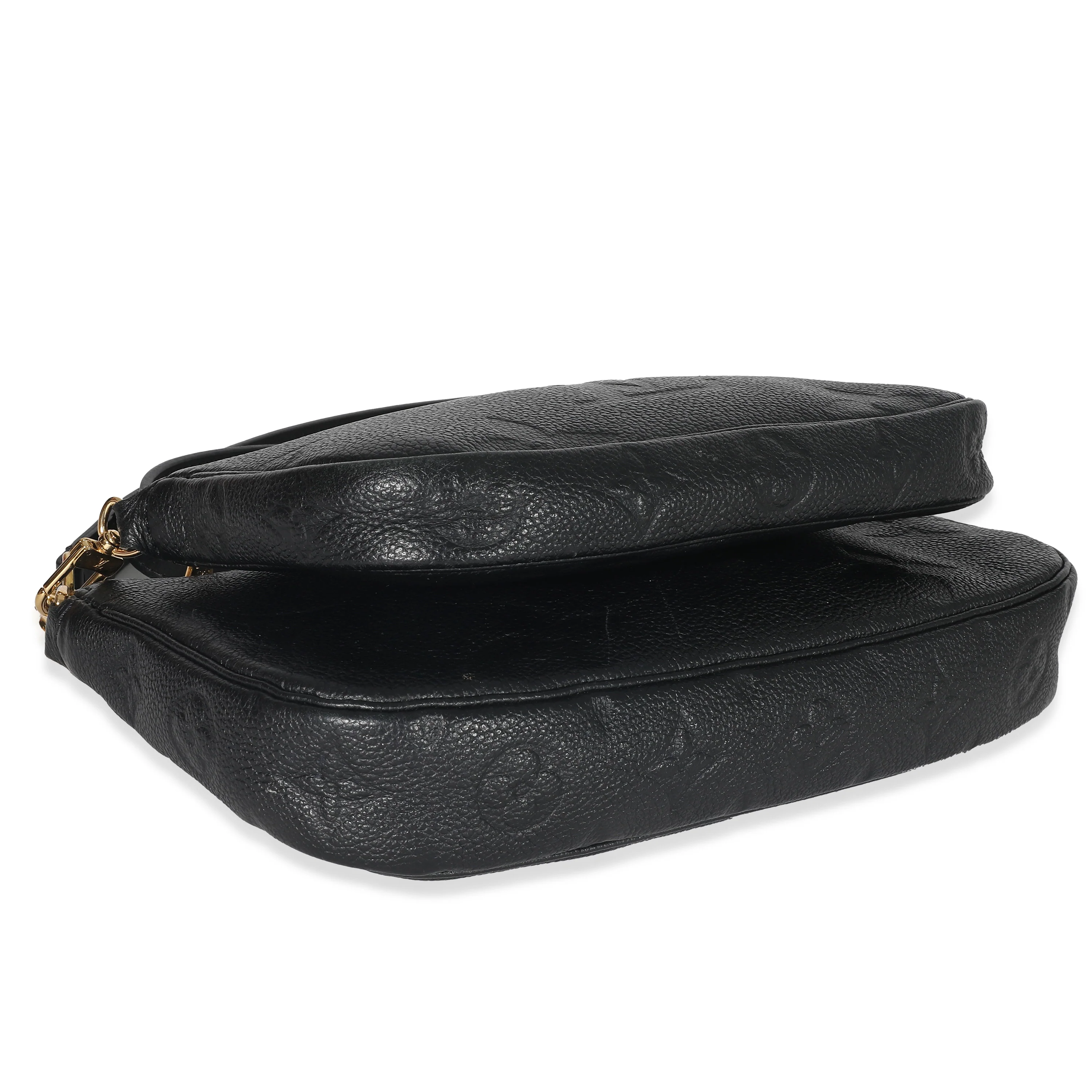 Louis Vuitton Black Monogram Empreinte Multi Pochette Accessoires - Image 6