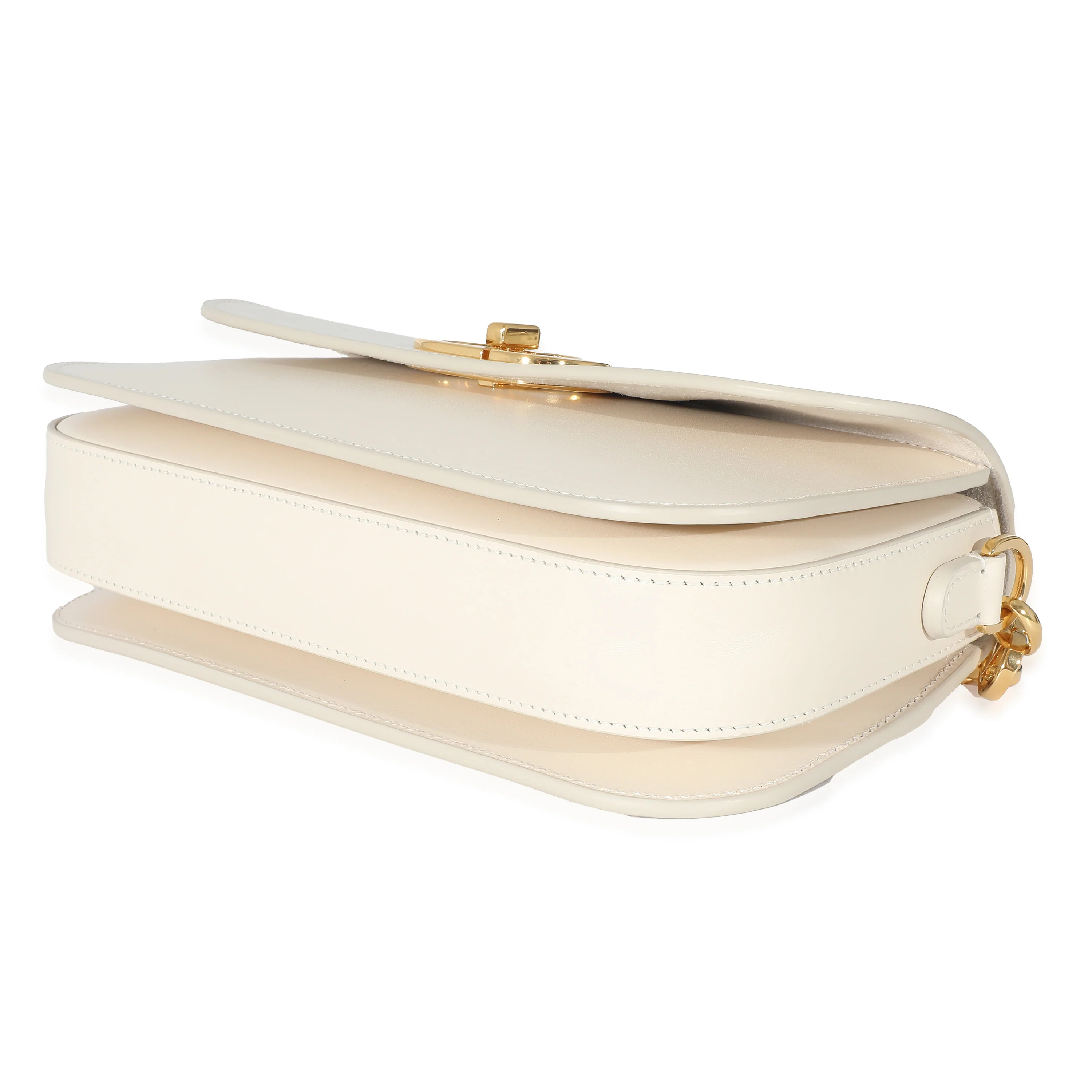 Christian Dior Dusty Ivory Leather 30 Montaigne Avenue Flap Bag - Image 5