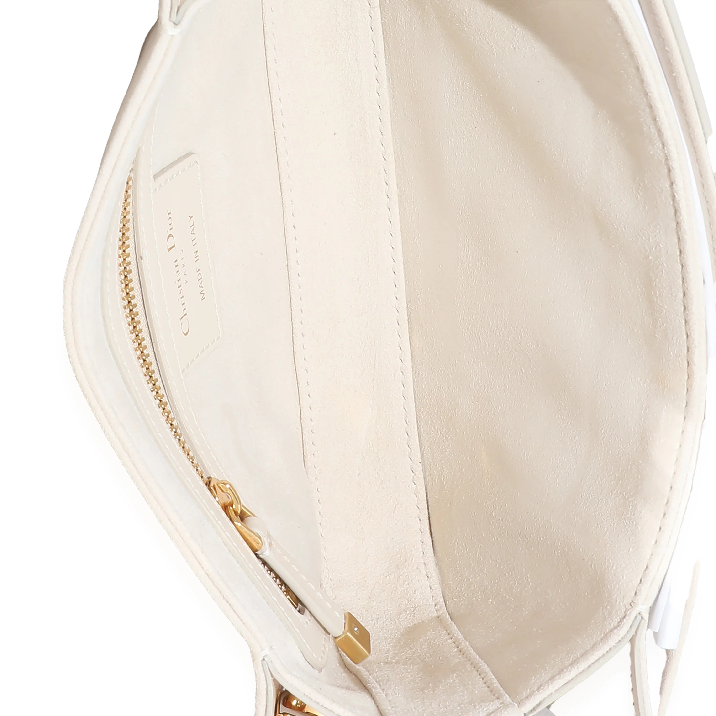 Christian Dior Dusty Ivory Leather 30 Montaigne Avenue Flap Bag - Image 6