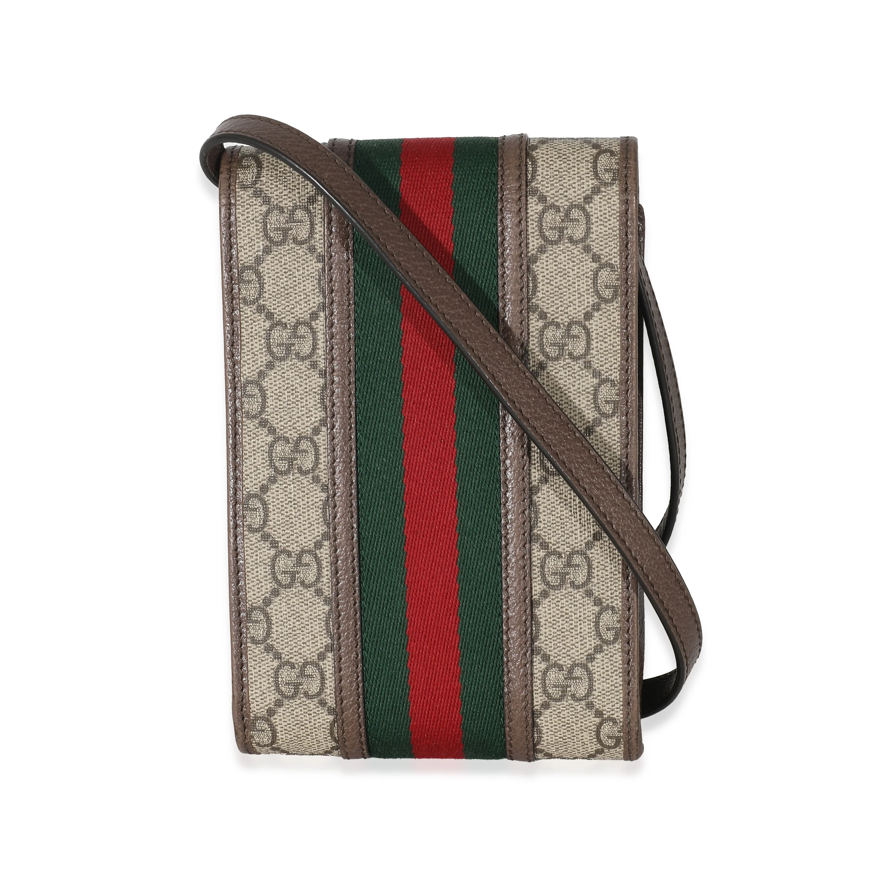 Gucci GG Supreme Web Mini Ophidia Crossbody Bag - Image 4