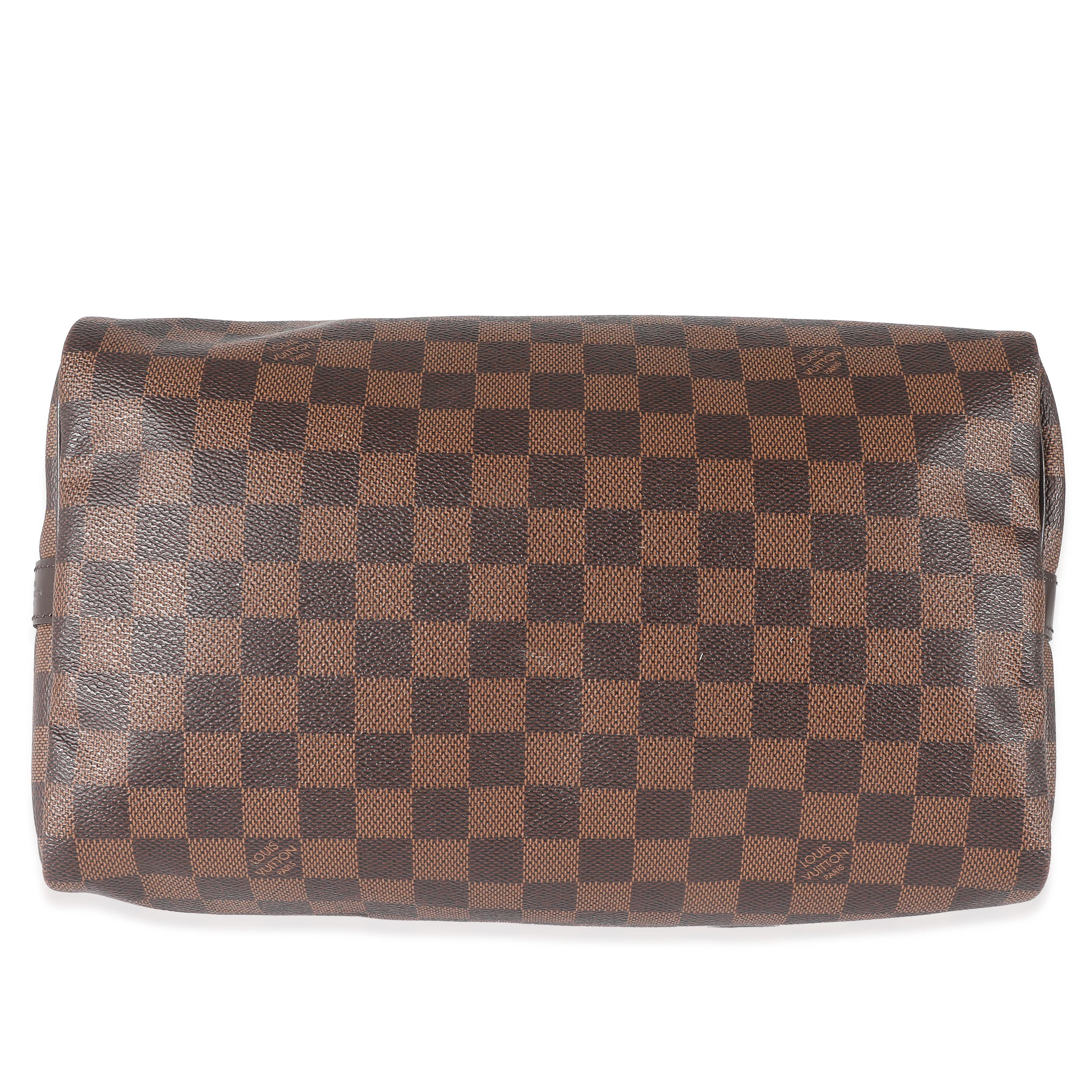 Louis Vuitton Damier Ebene Canvas Speedy Bandouliere 30Â - Image 5