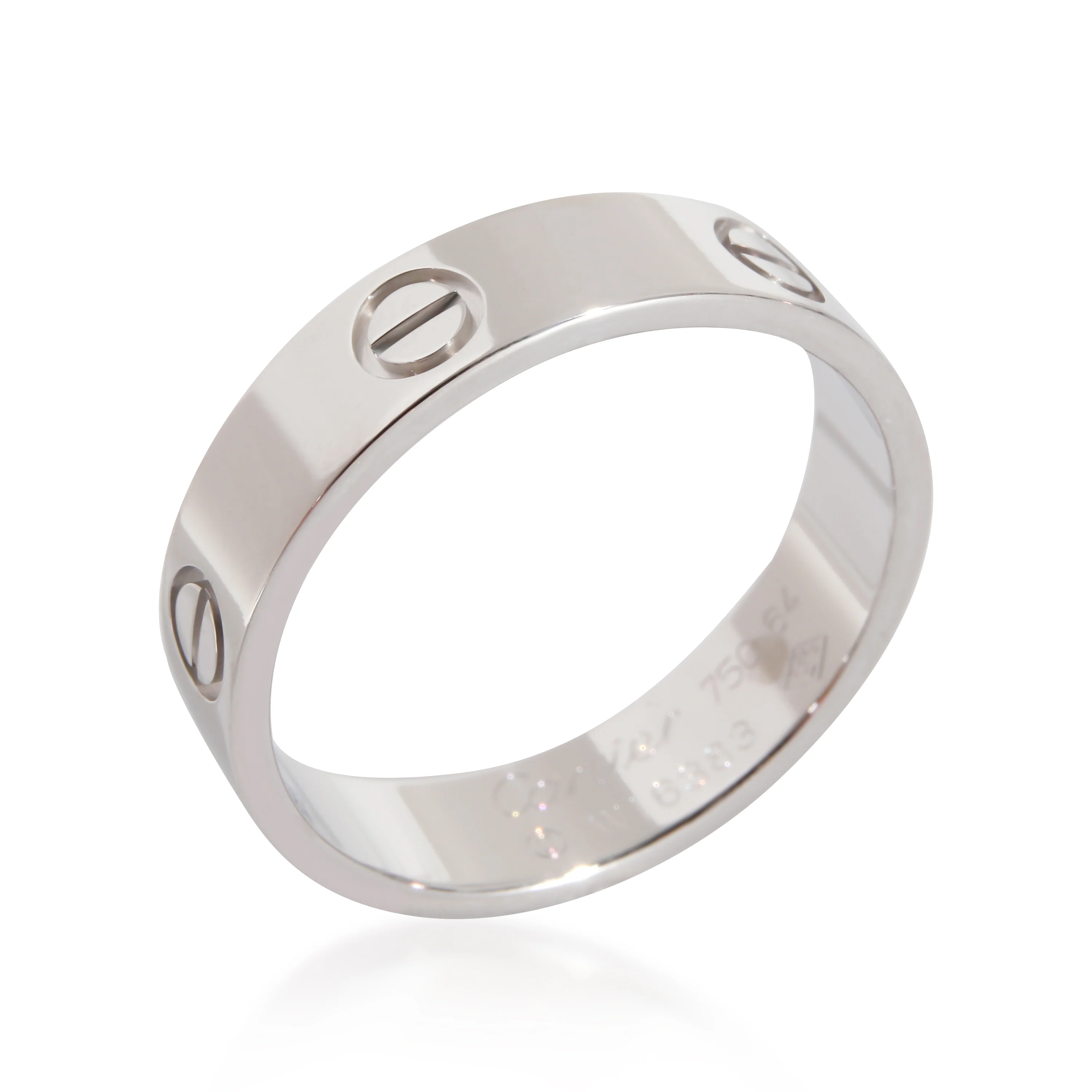 Cartier Love Ring in 18K White Gold - Image 3