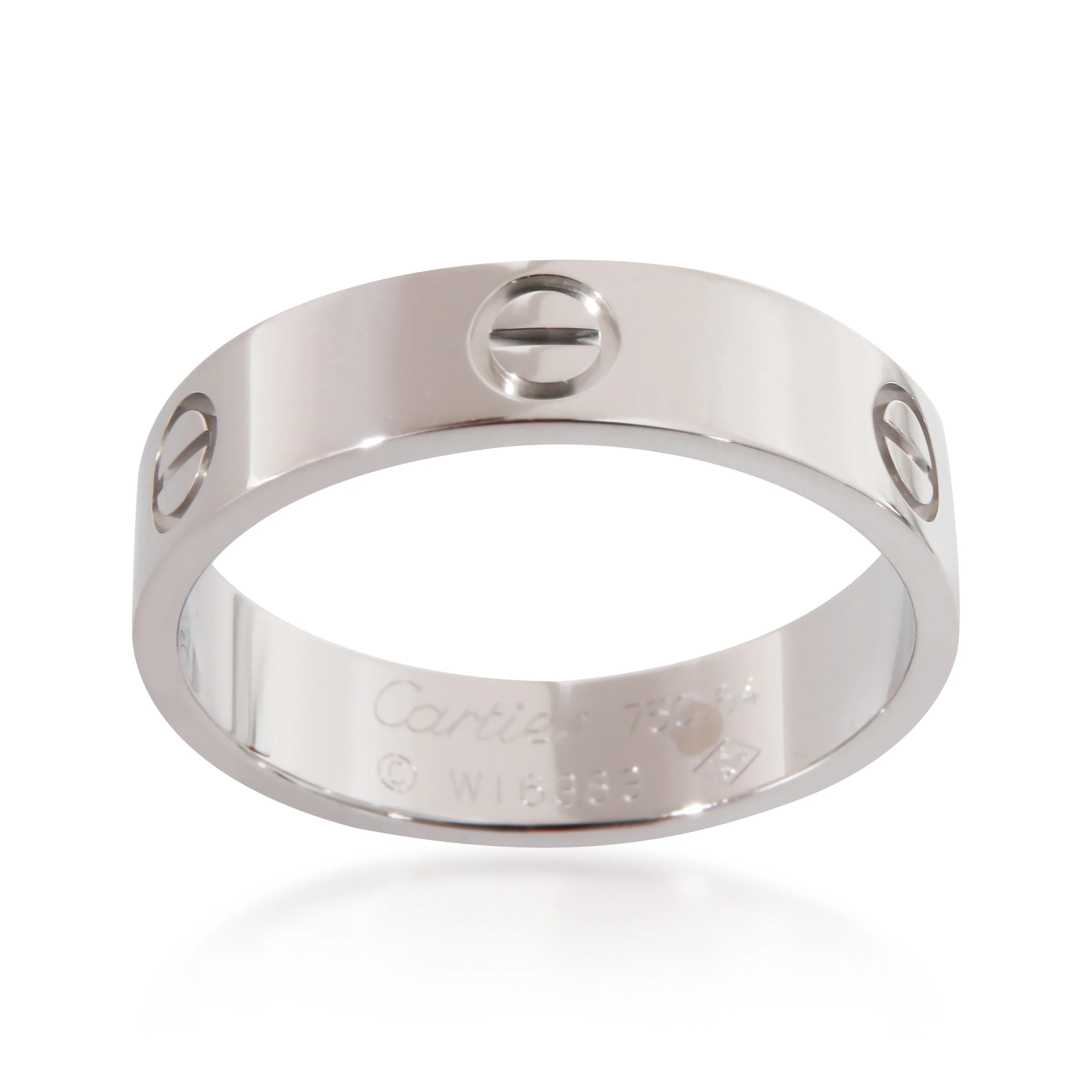 Cartier Love Ring in 18K White Gold - Image 6