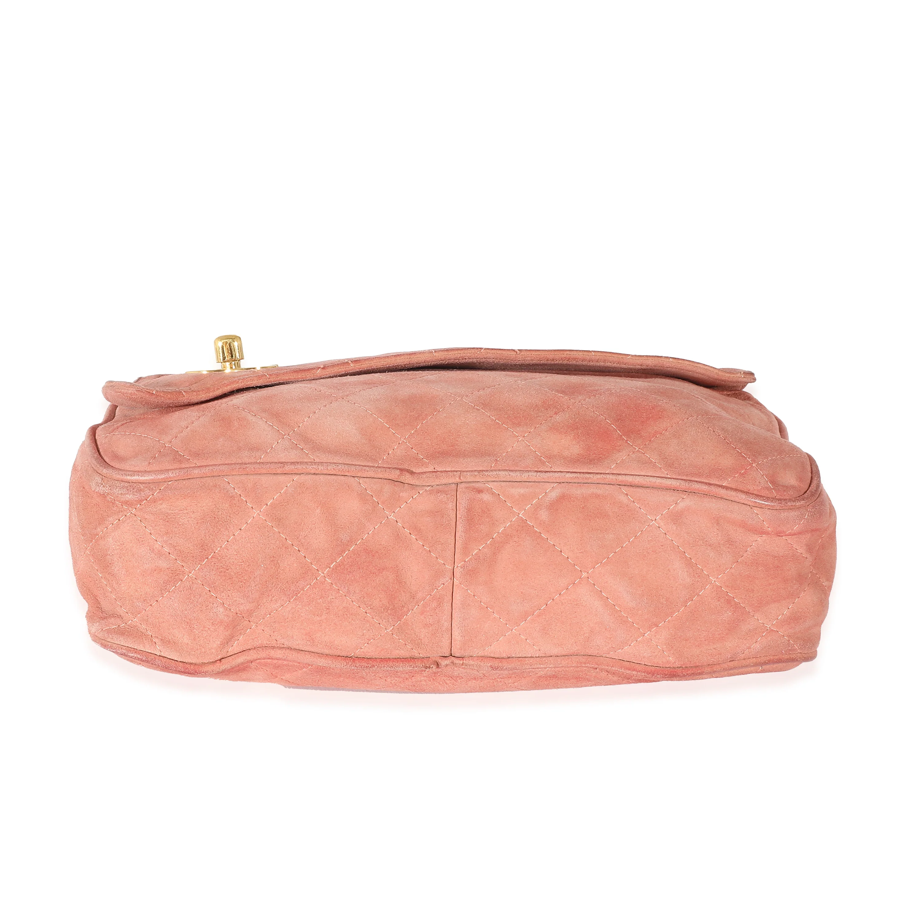 Pink Suede Bijoux Chain Camera Bag - Image 5