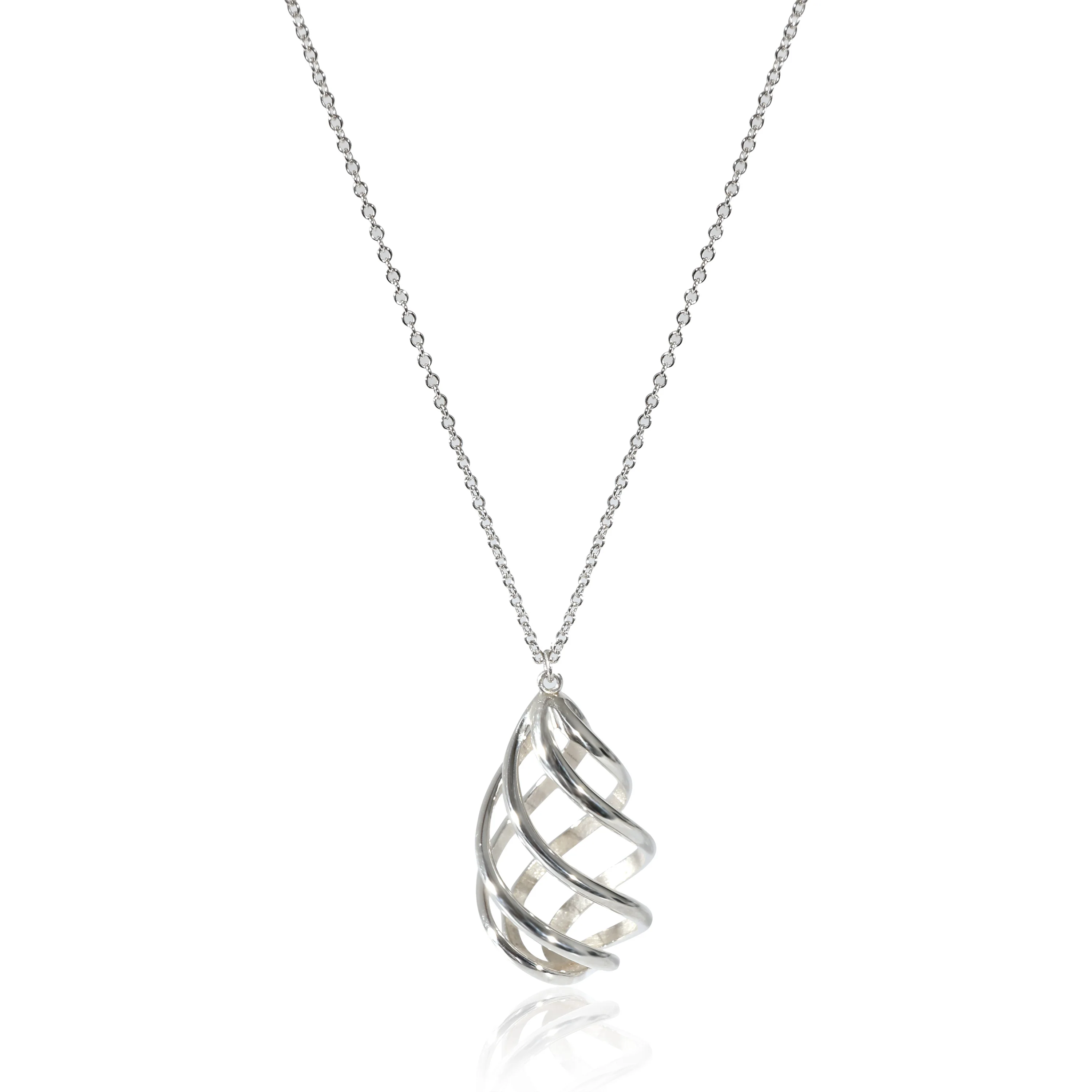 Paloma Picasso Venezia Luce Small Pendant Necklace Sterling Silver