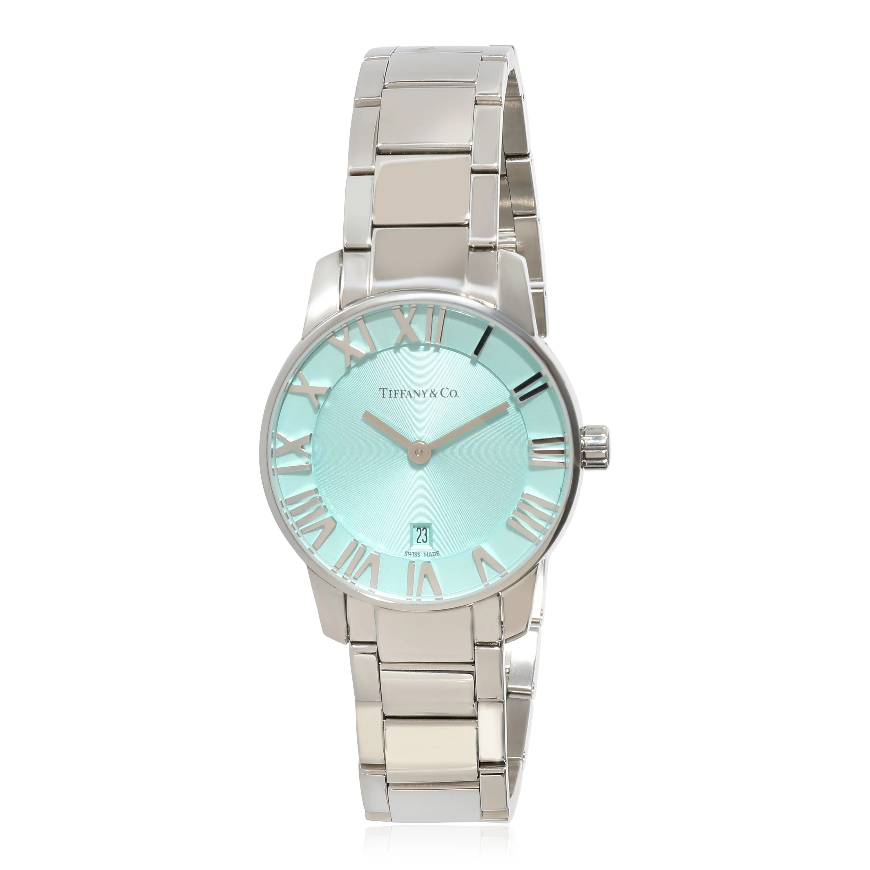 Tiffany & Co. Atlas 0128.002.0319 Womens Watch in Stainless Steel - Image 5