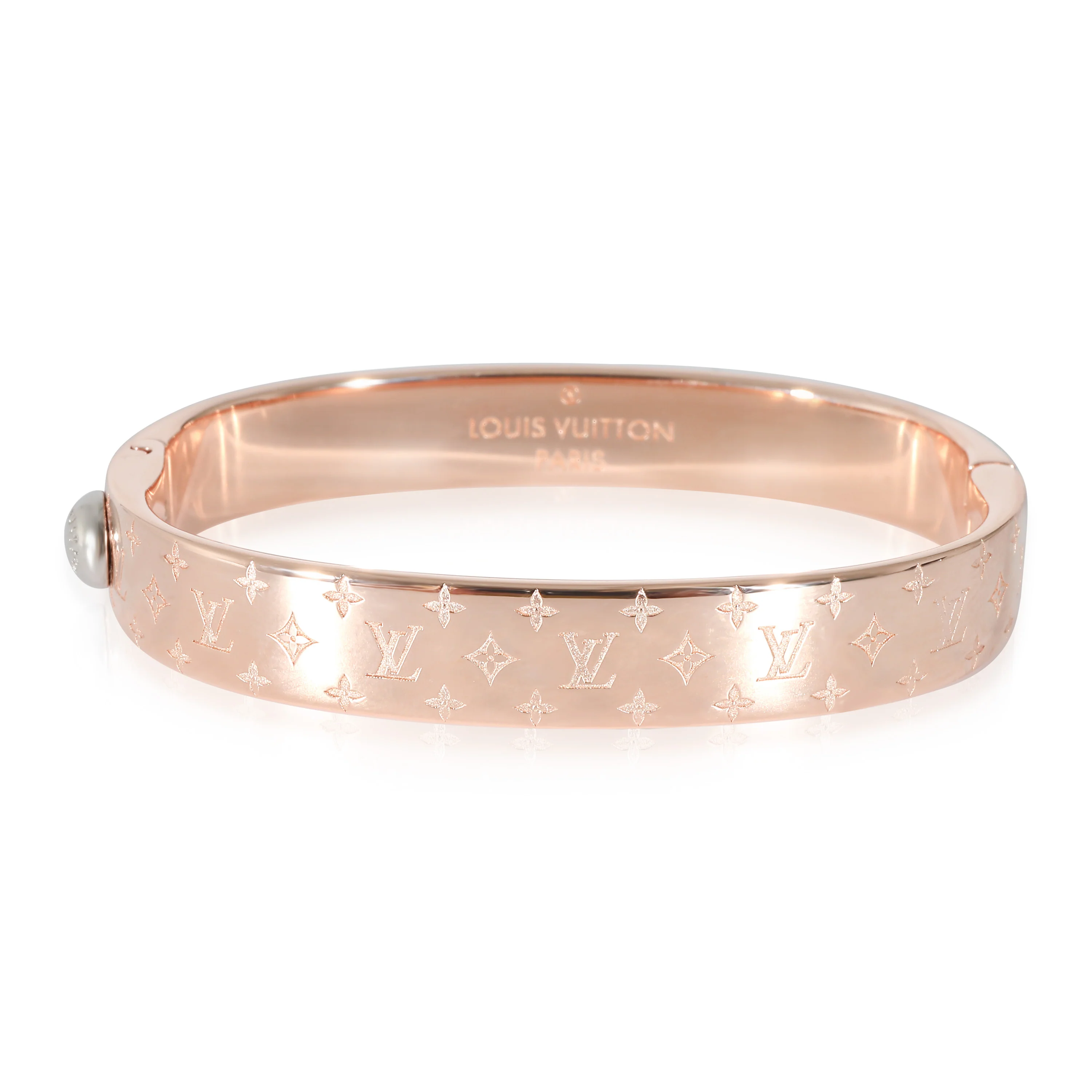 Louis Vuitton Nanogram Bracelet in Base Metal