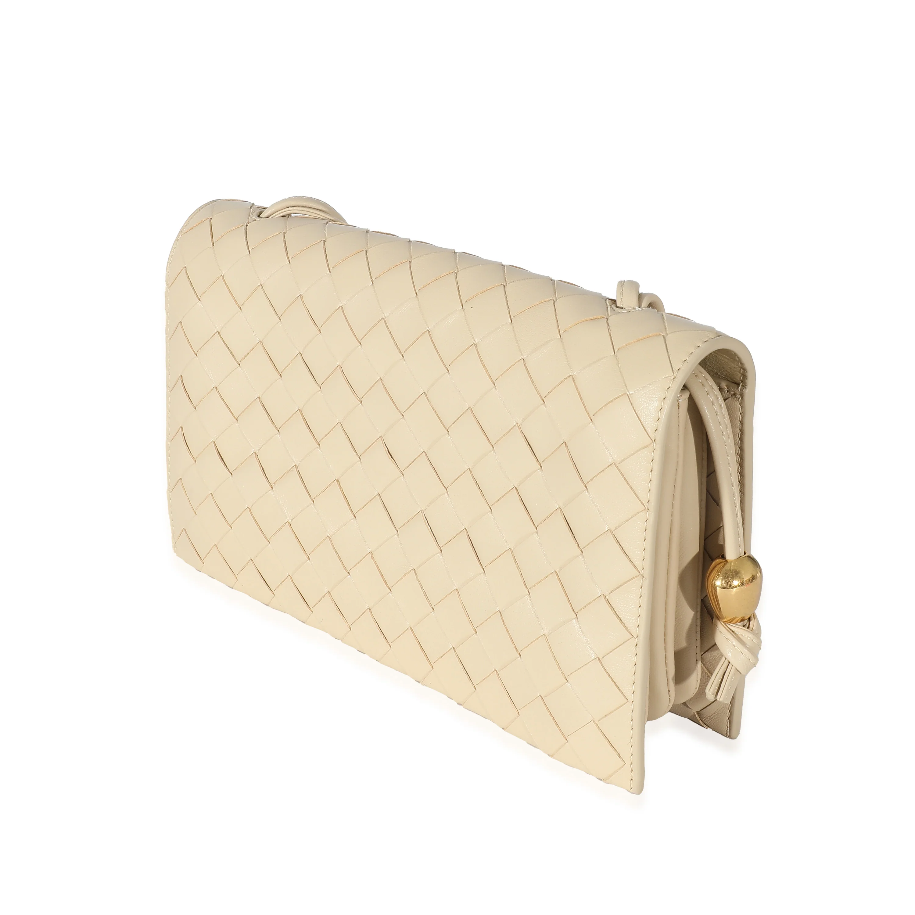 Porridge Intrecciato Lambskin Trio Pouch - Image 2