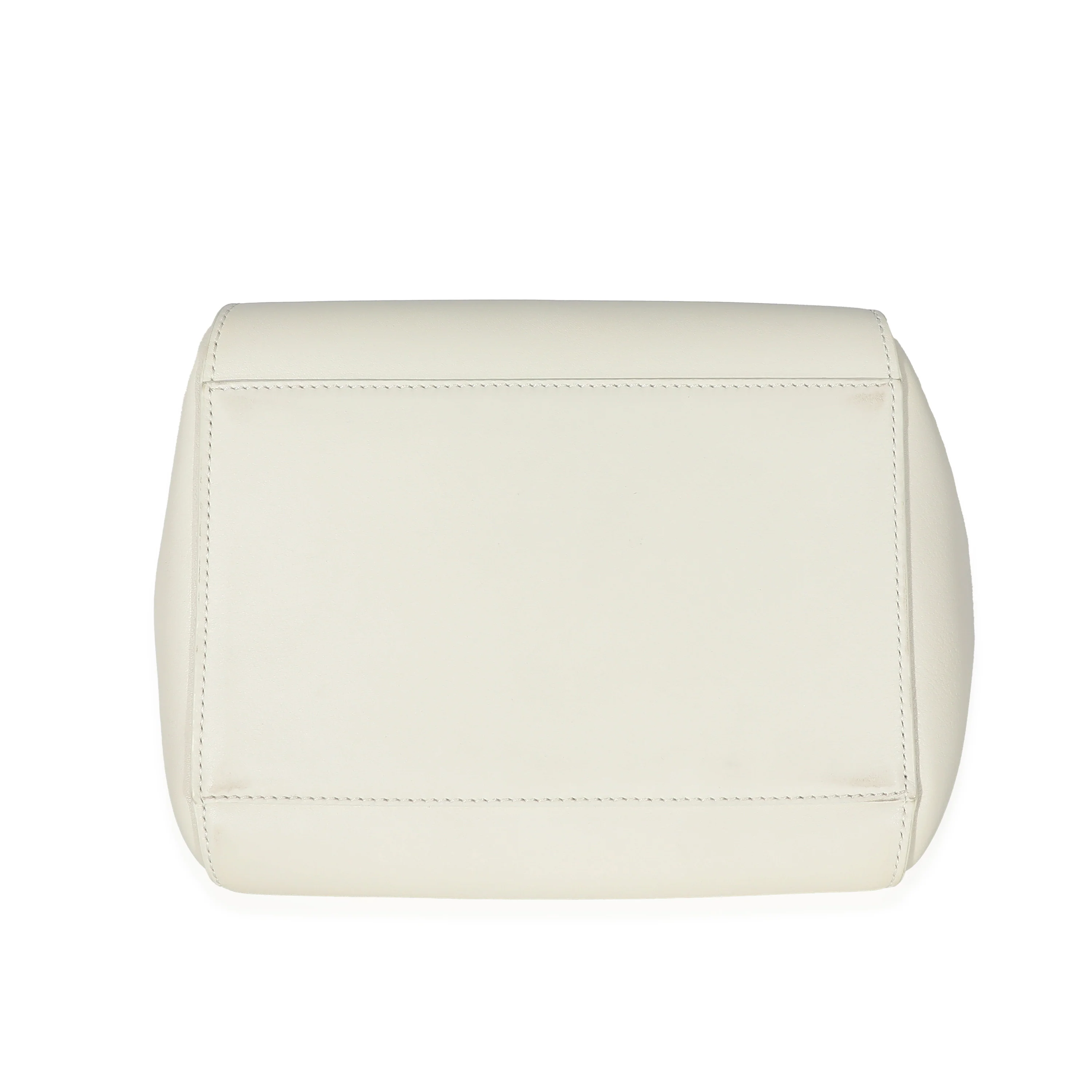 Loewe Soft White Calfskin Small Hammock Nugget Bag - Image 6