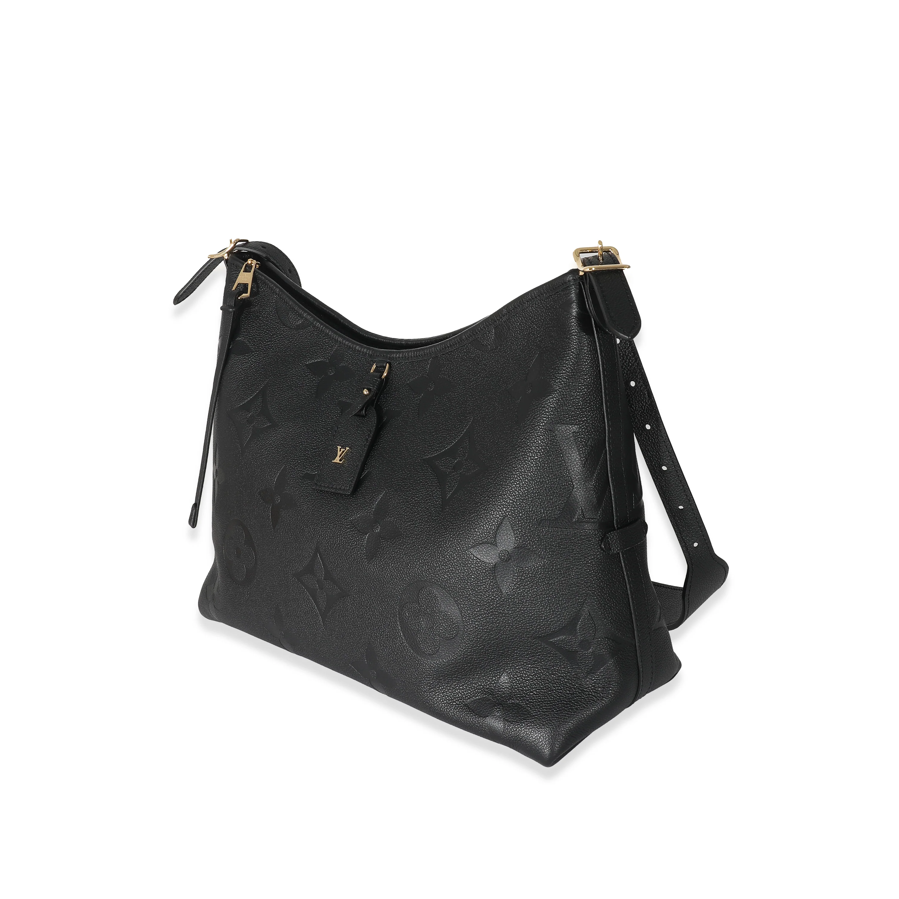 Louis Vuitton Black Monogram Empreinte Carryall MM - Image 2