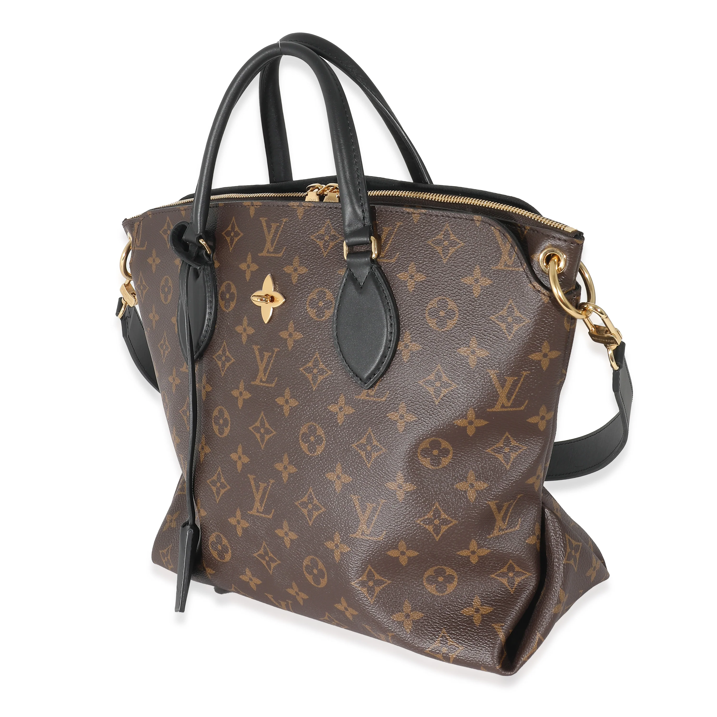 Louis Vuitton Monogram Canvas Flower Zipped Tote - Image 2