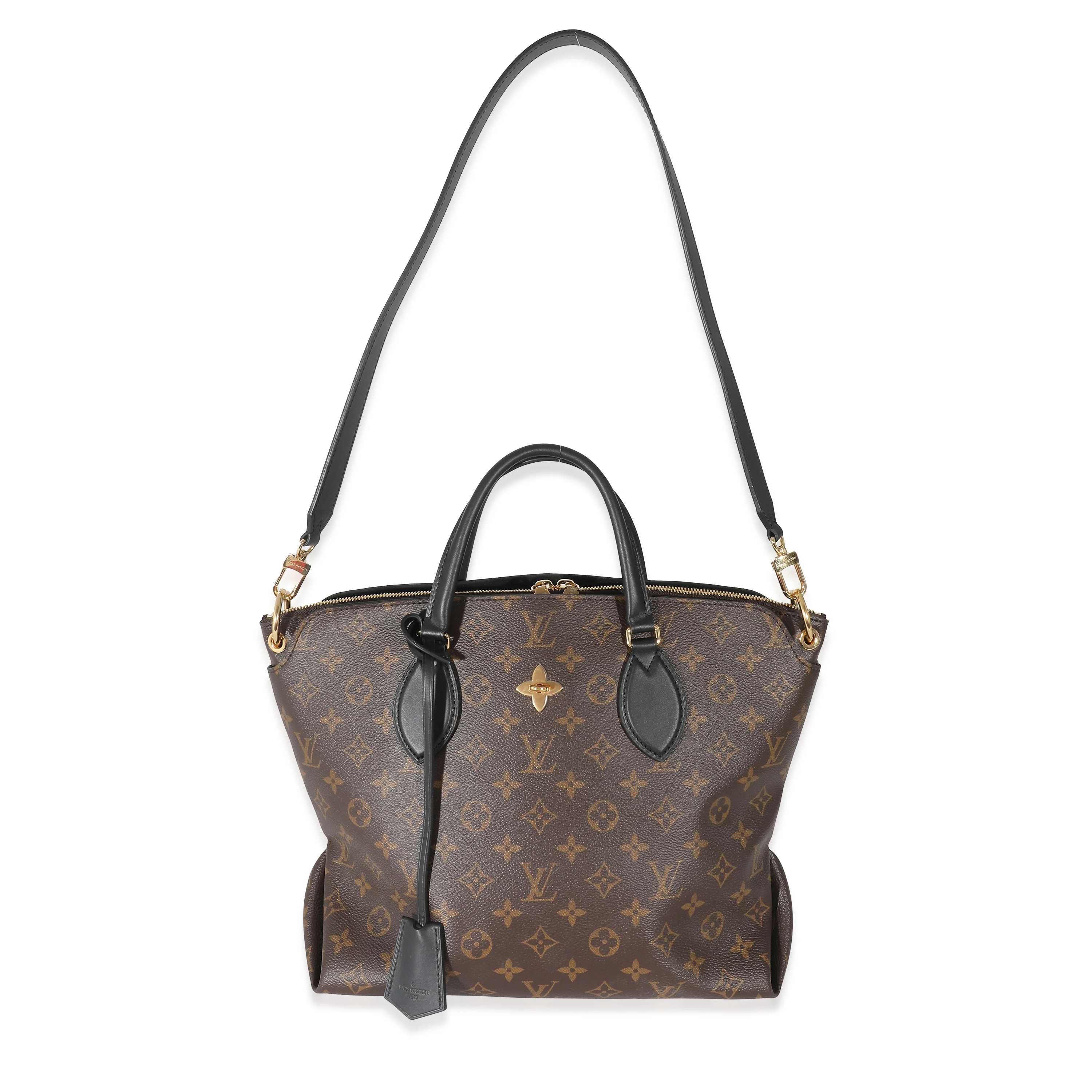 Louis Vuitton Monogram Canvas Flower Zipped Tote - Image 3
