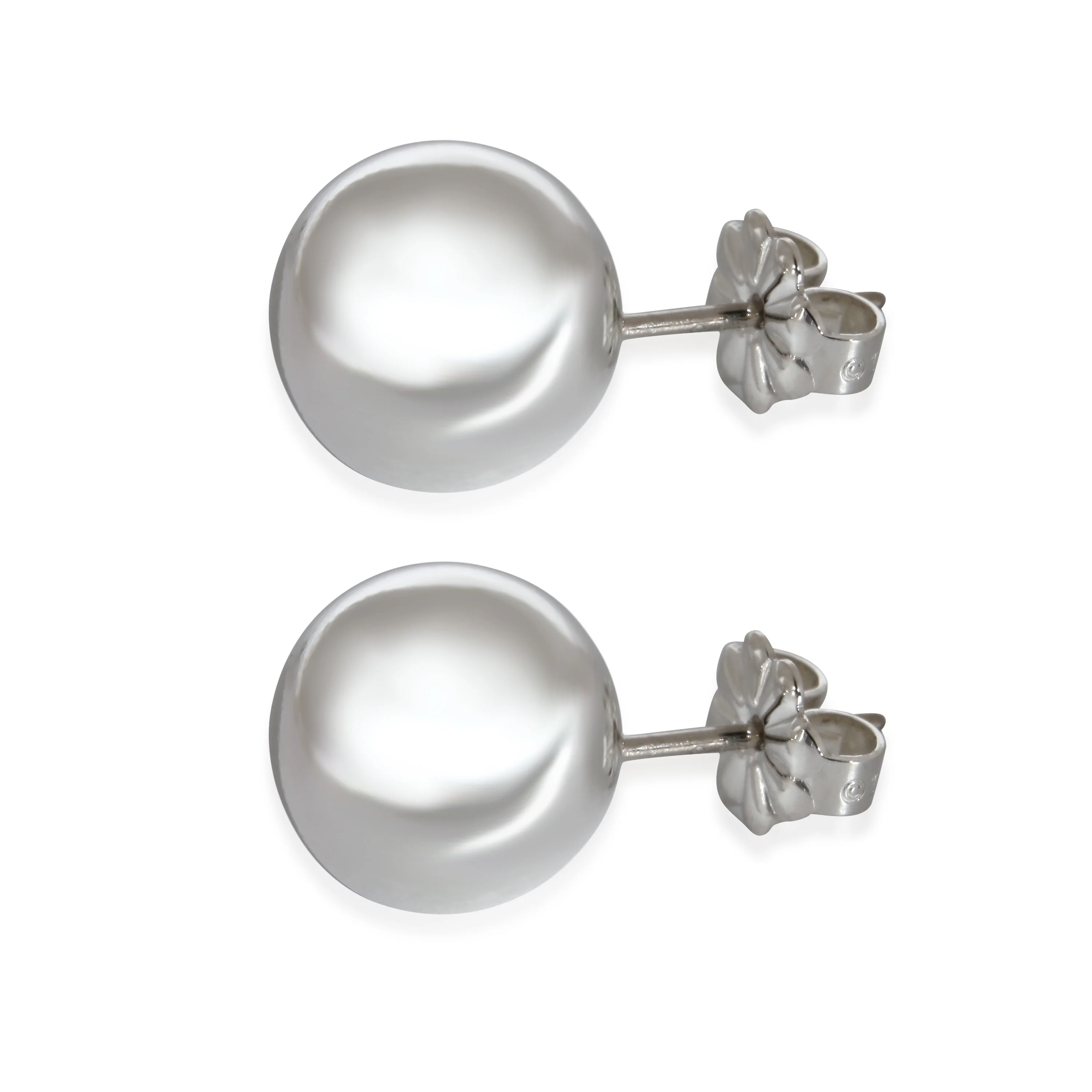 Tiffany & Co. HardWear 10 mm Ball Earrings in Sterling Silver - Image 2