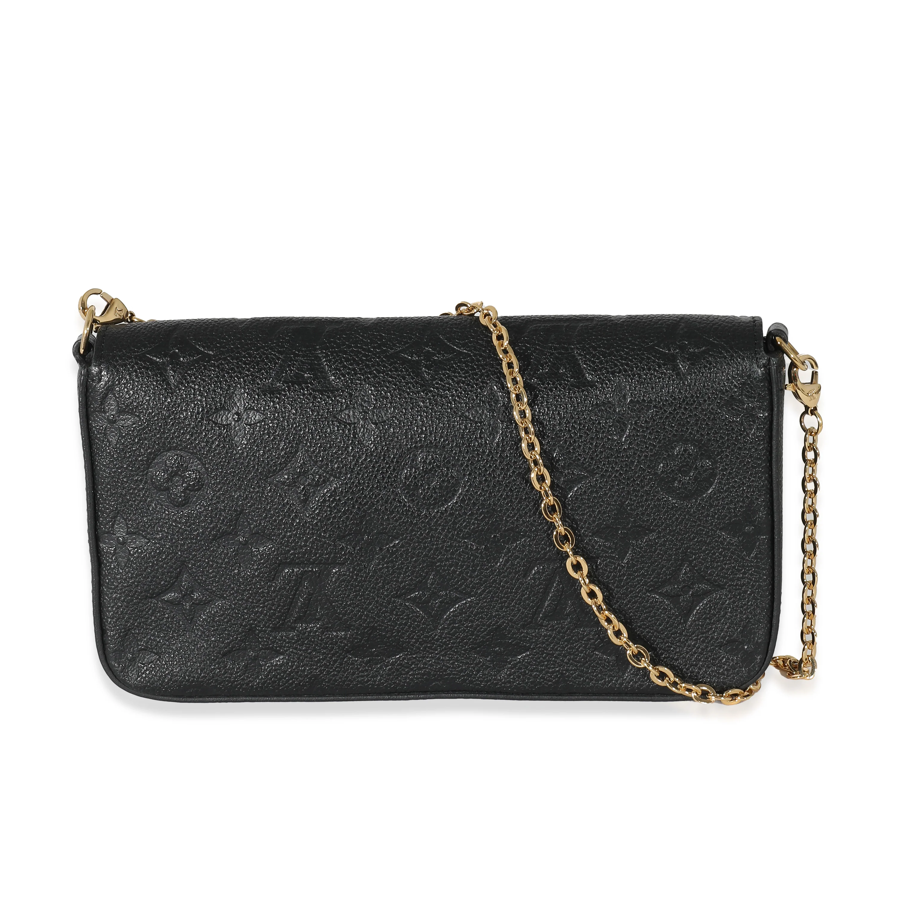 Louis Vuitton Black Monogram Empreinte Felicie Pochette - Image 3