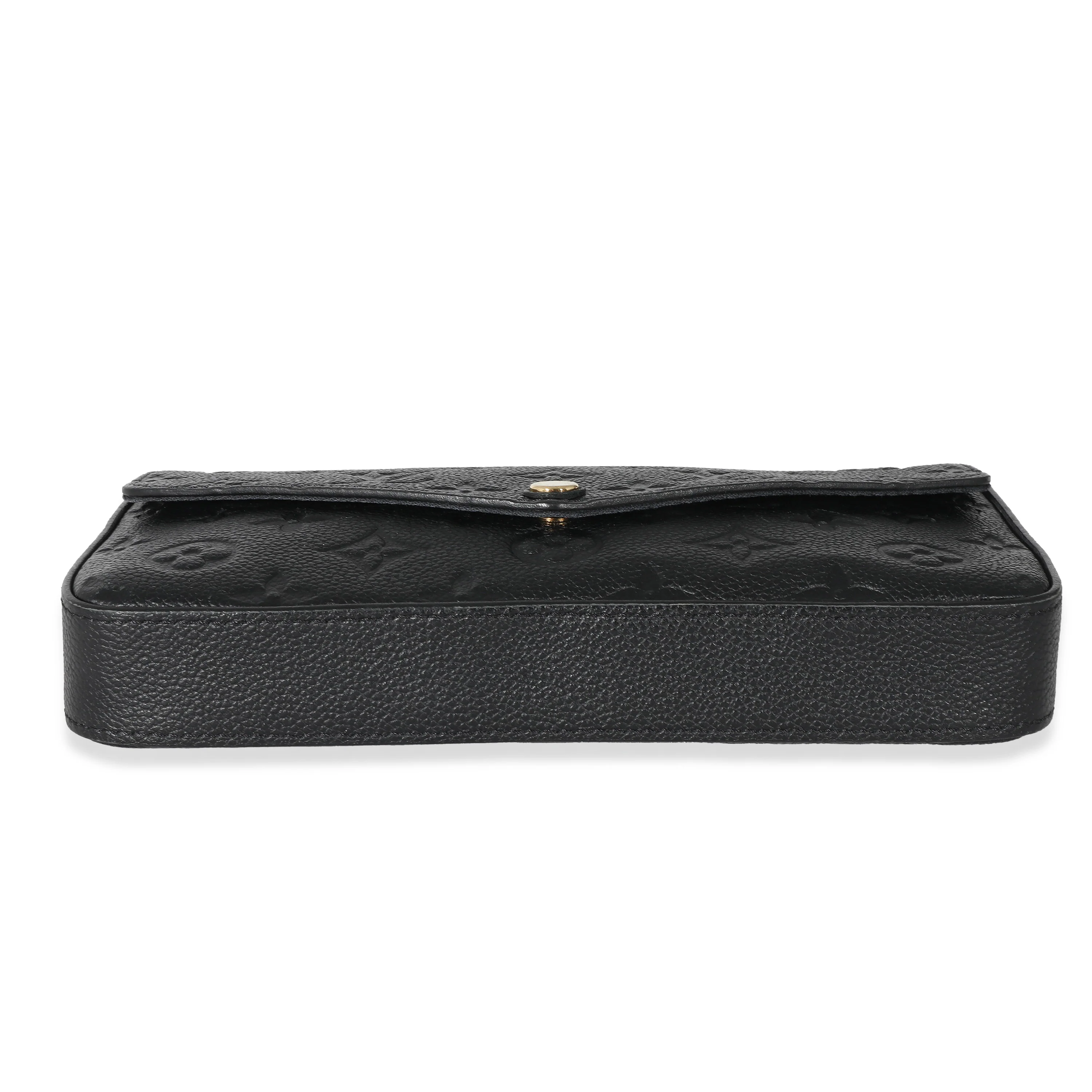 Louis Vuitton Black Monogram Empreinte Felicie Pochette - Image 7