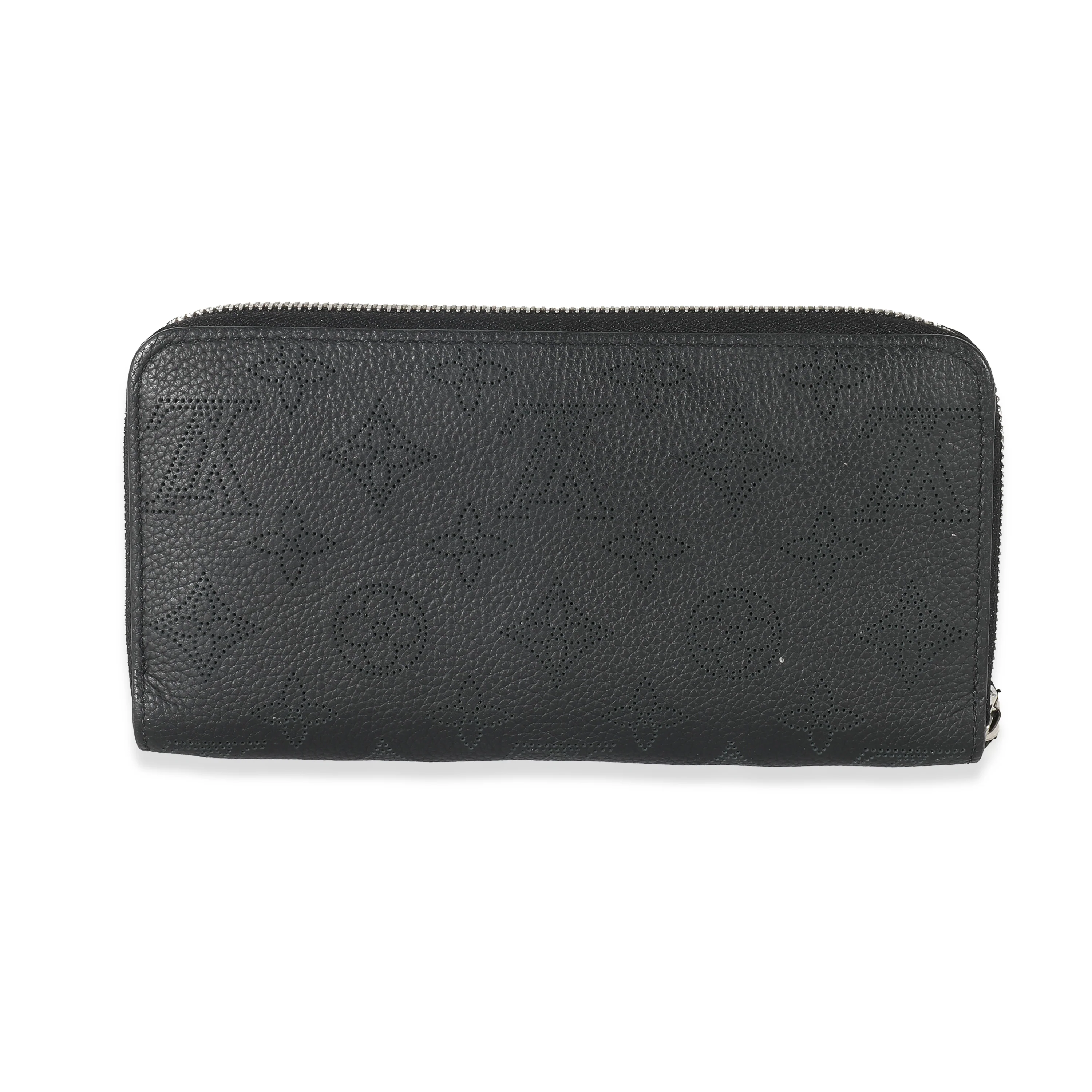 Louis Vuitton Black Mahina Zippy Wallet - Image 3