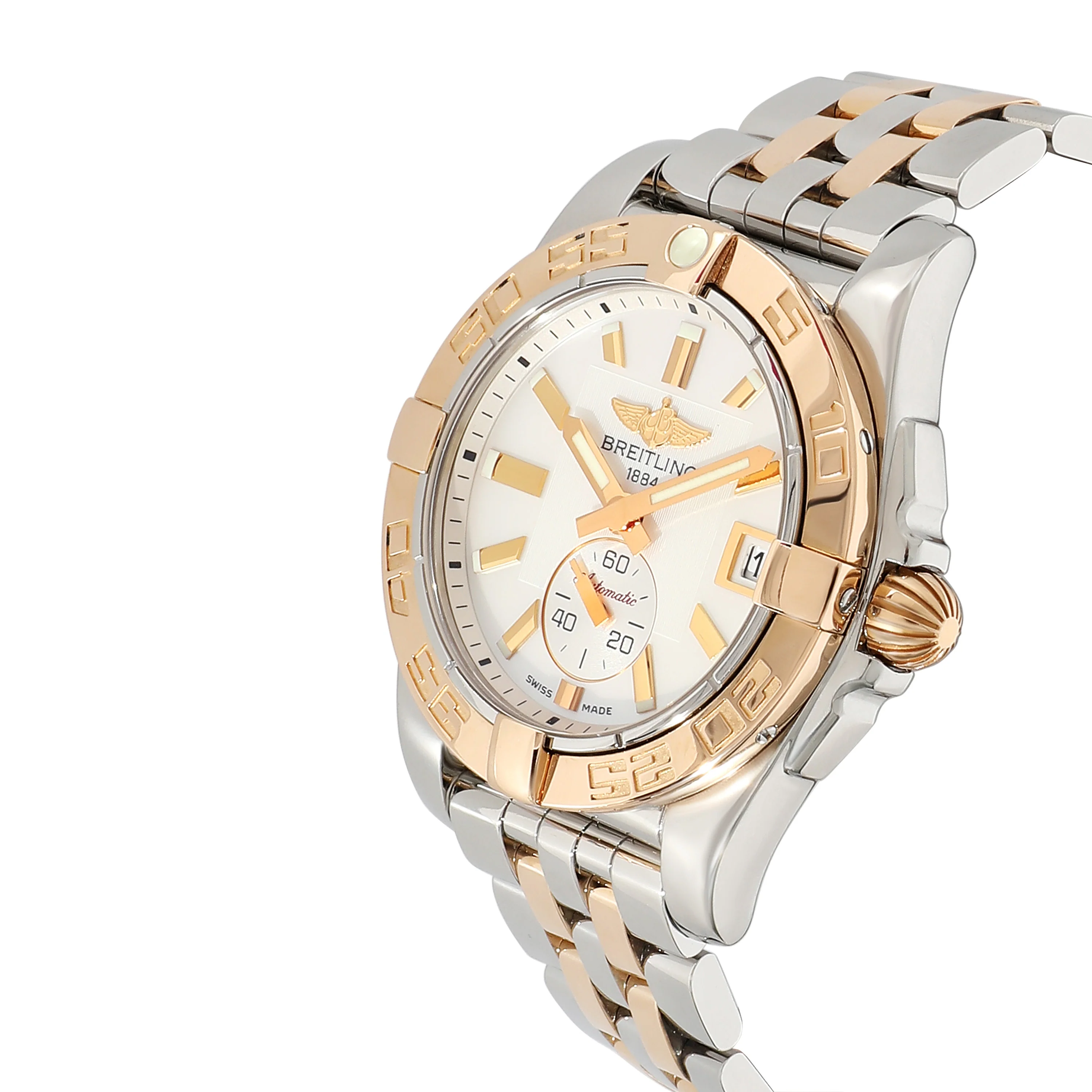 Galactic C3733012/A724 Unisex Watch in 18k Stainless Steel/Rose Gold - Image 3