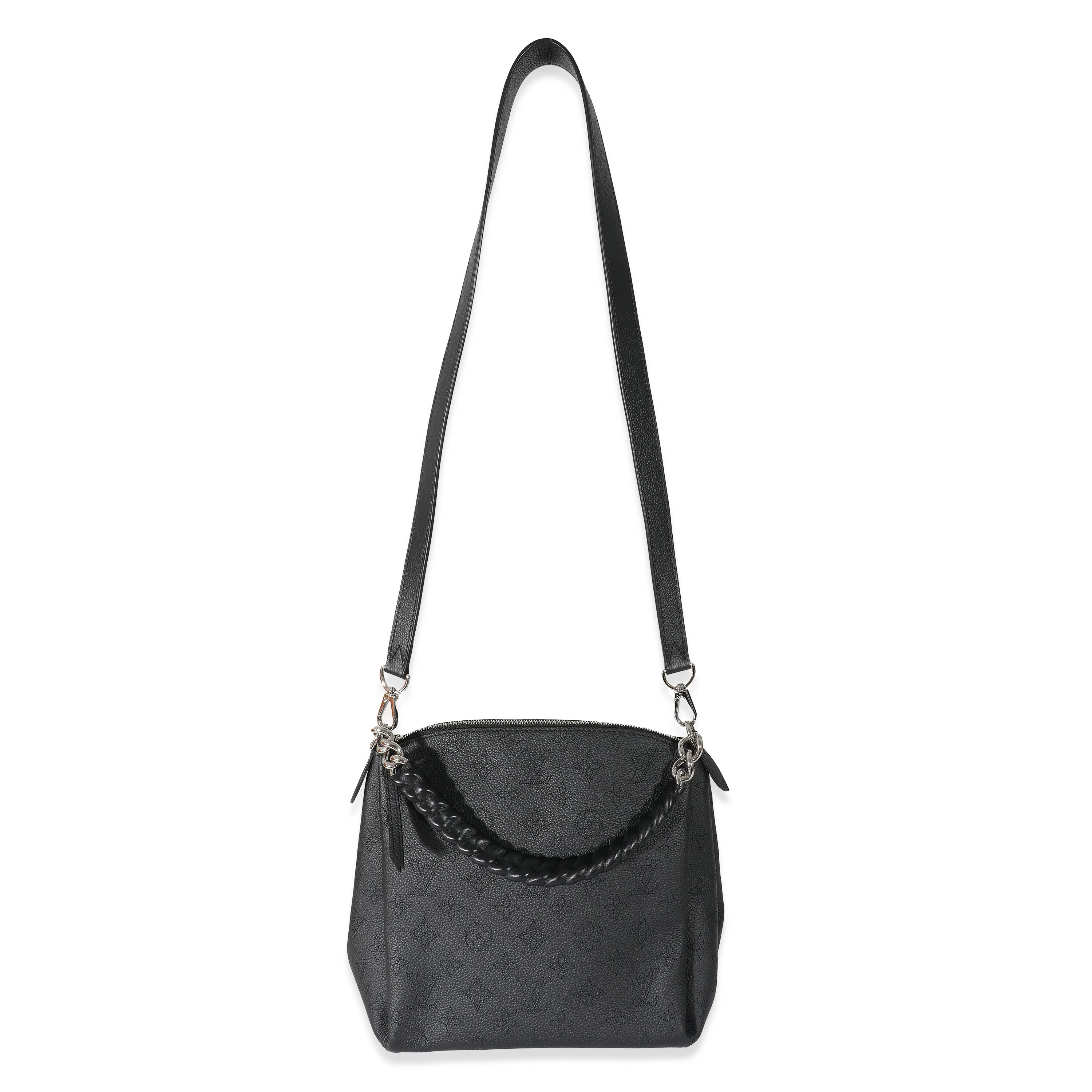 Louis Vuitton Black Mahina Babylone Chain BB - Image 4