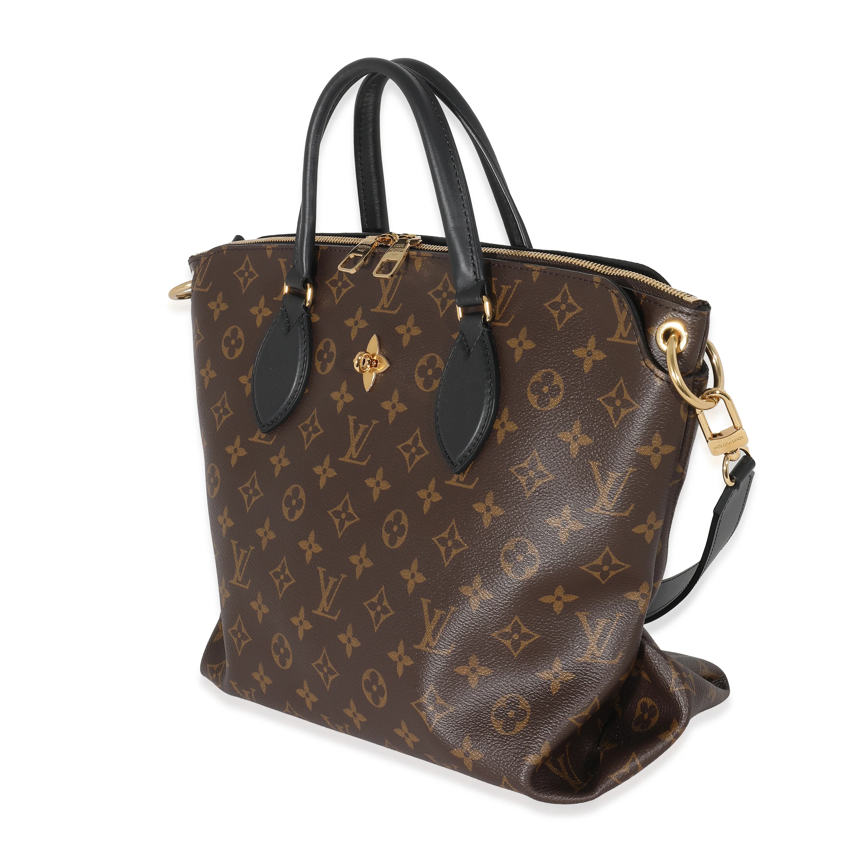Louis Vuitton Monogram Canvas Flower Zipped Tote - Image 2