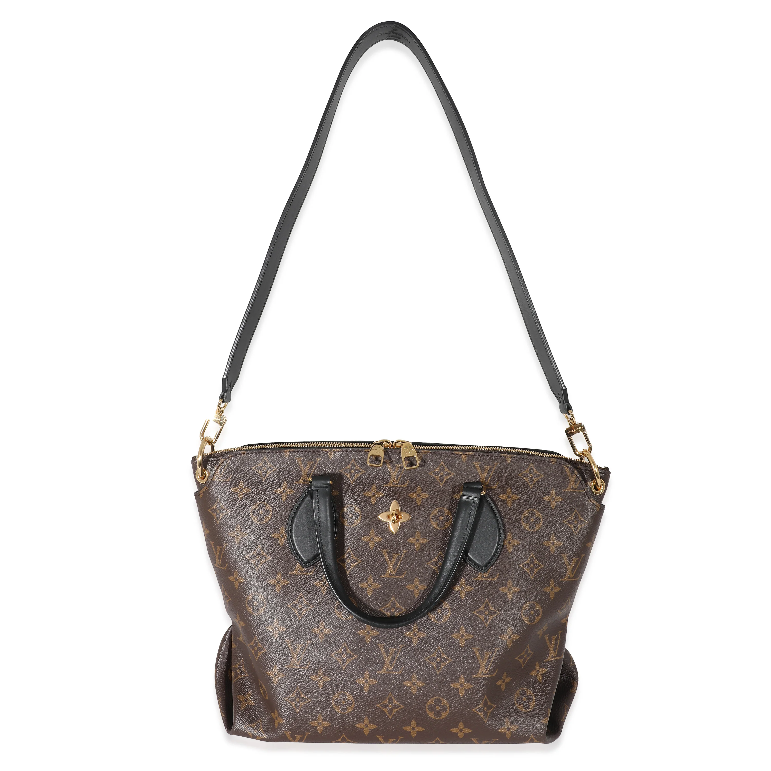 Louis Vuitton Monogram Canvas Flower Zipped Tote - Image 4