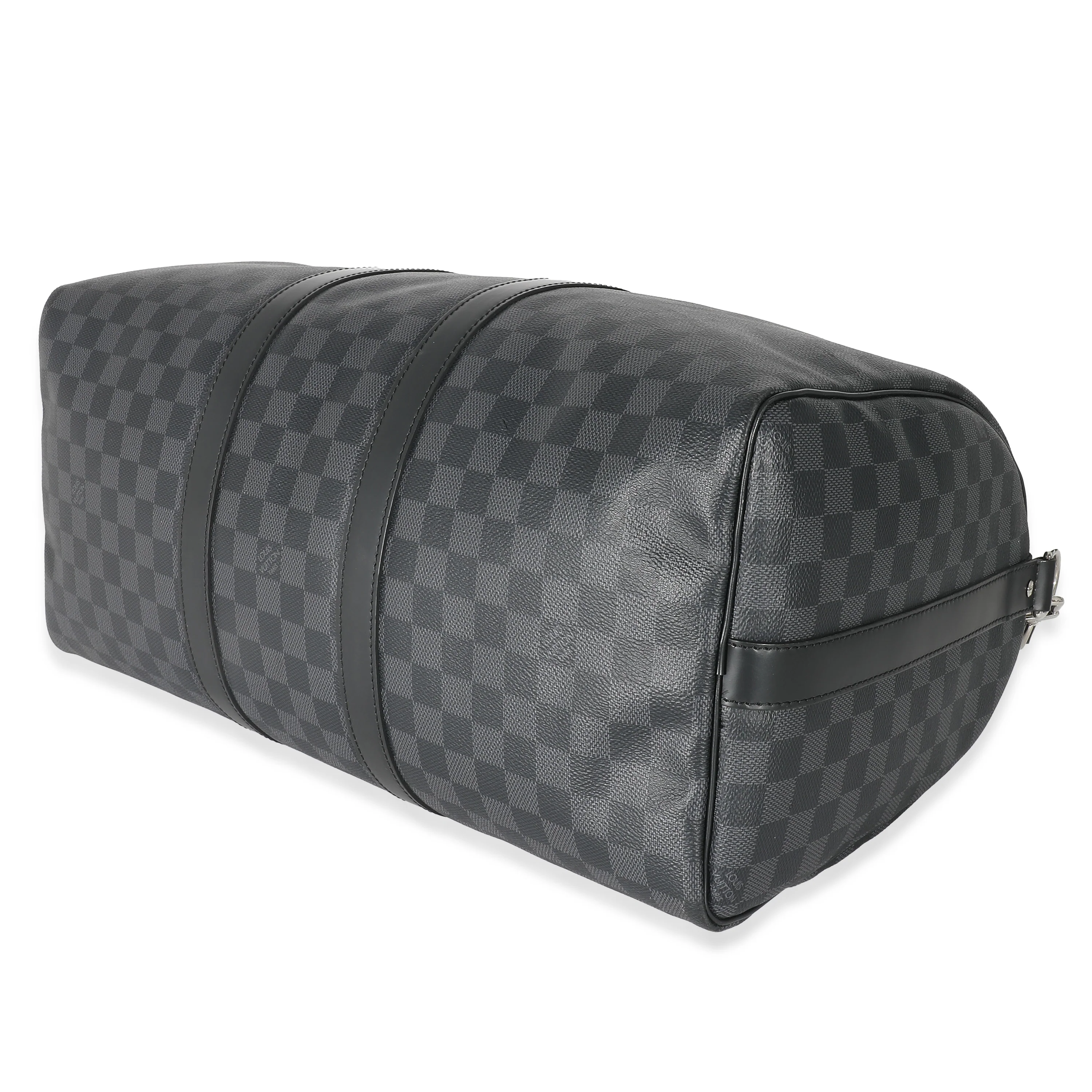 Louis Vuitton Damier Graphite Canvas Keepall Bandouliere 45 - Image 7