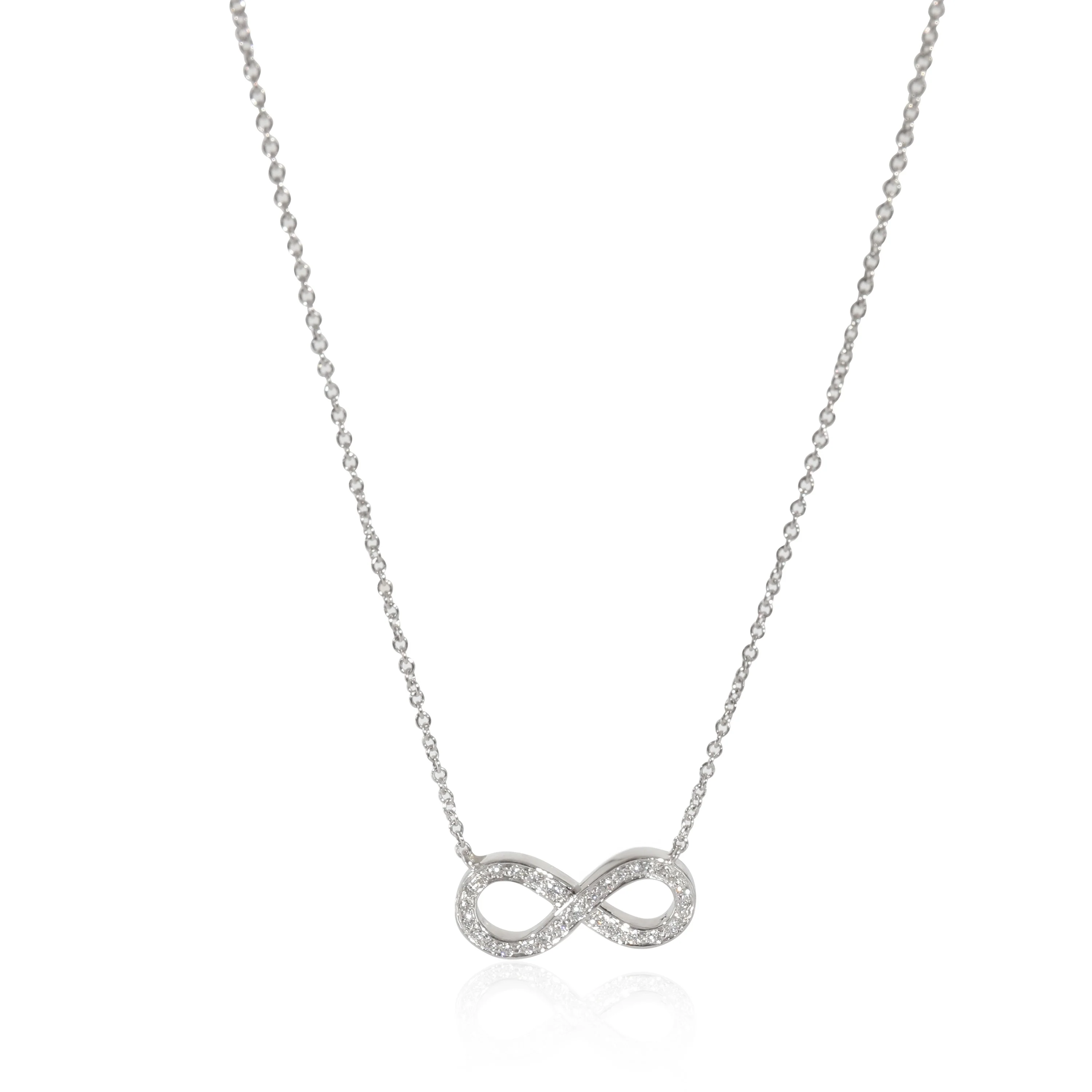 Tiffany & Co. Necklace in Platinum 0.1 CTW