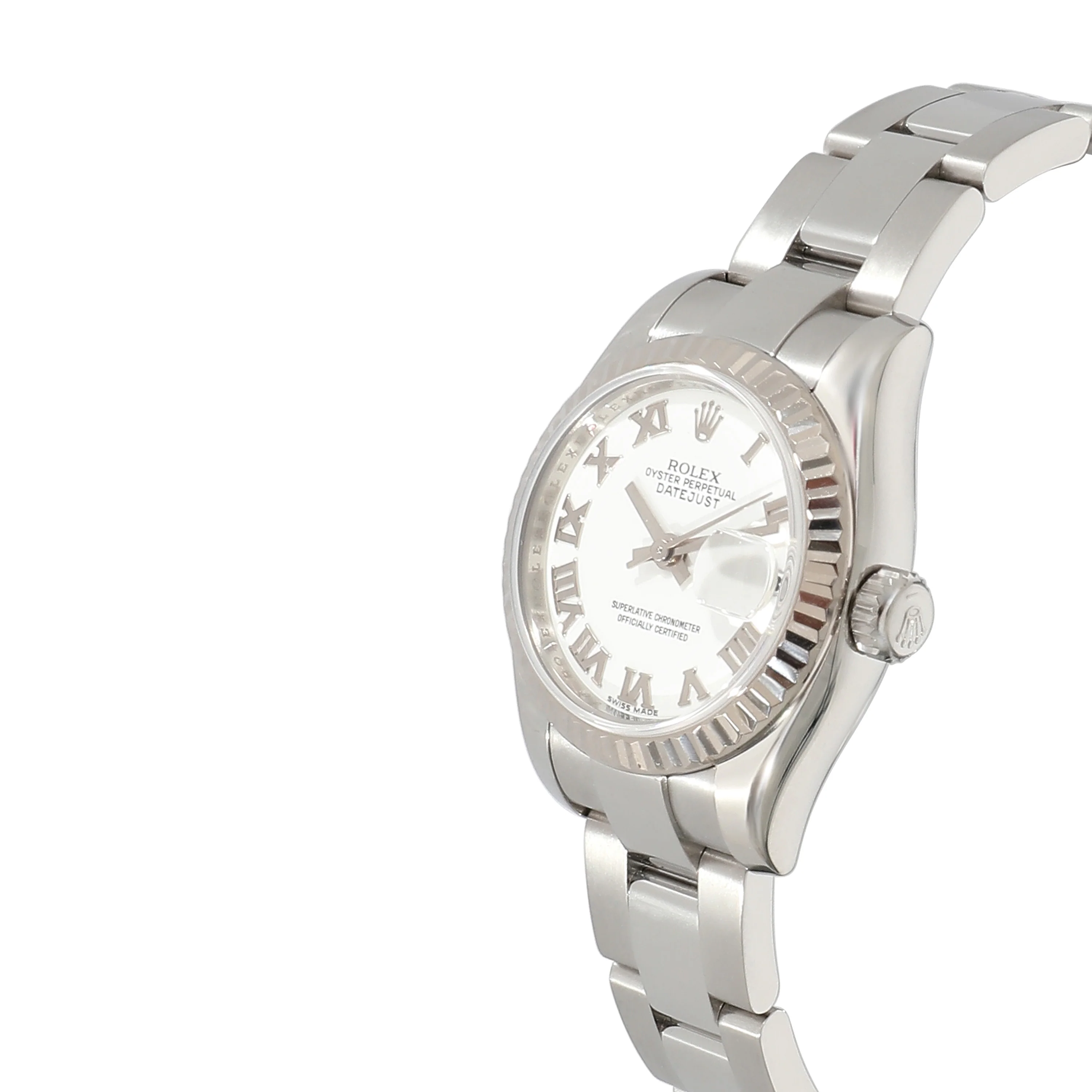 Rolex Datejust 179174 Womens Watch in 18kt Stainless Steel/White Gold - Image 3