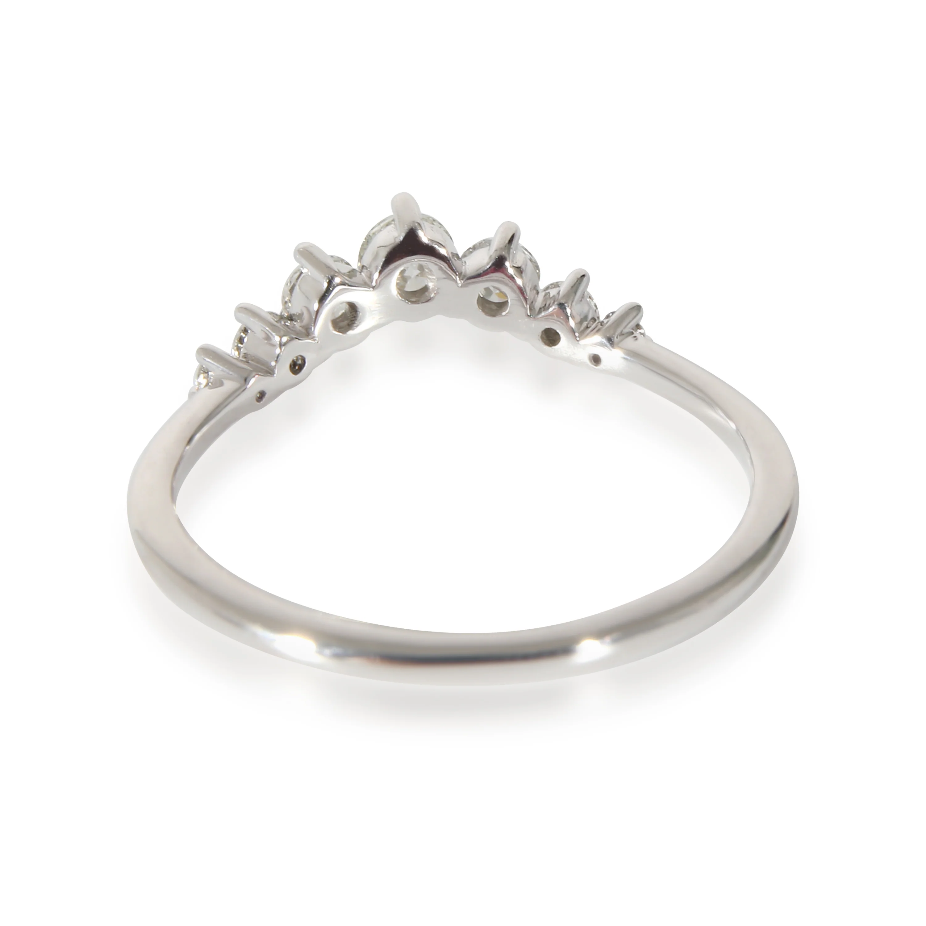 James Allen Tiara Diamond Band in Platinum 0.32 CTW - Image 3