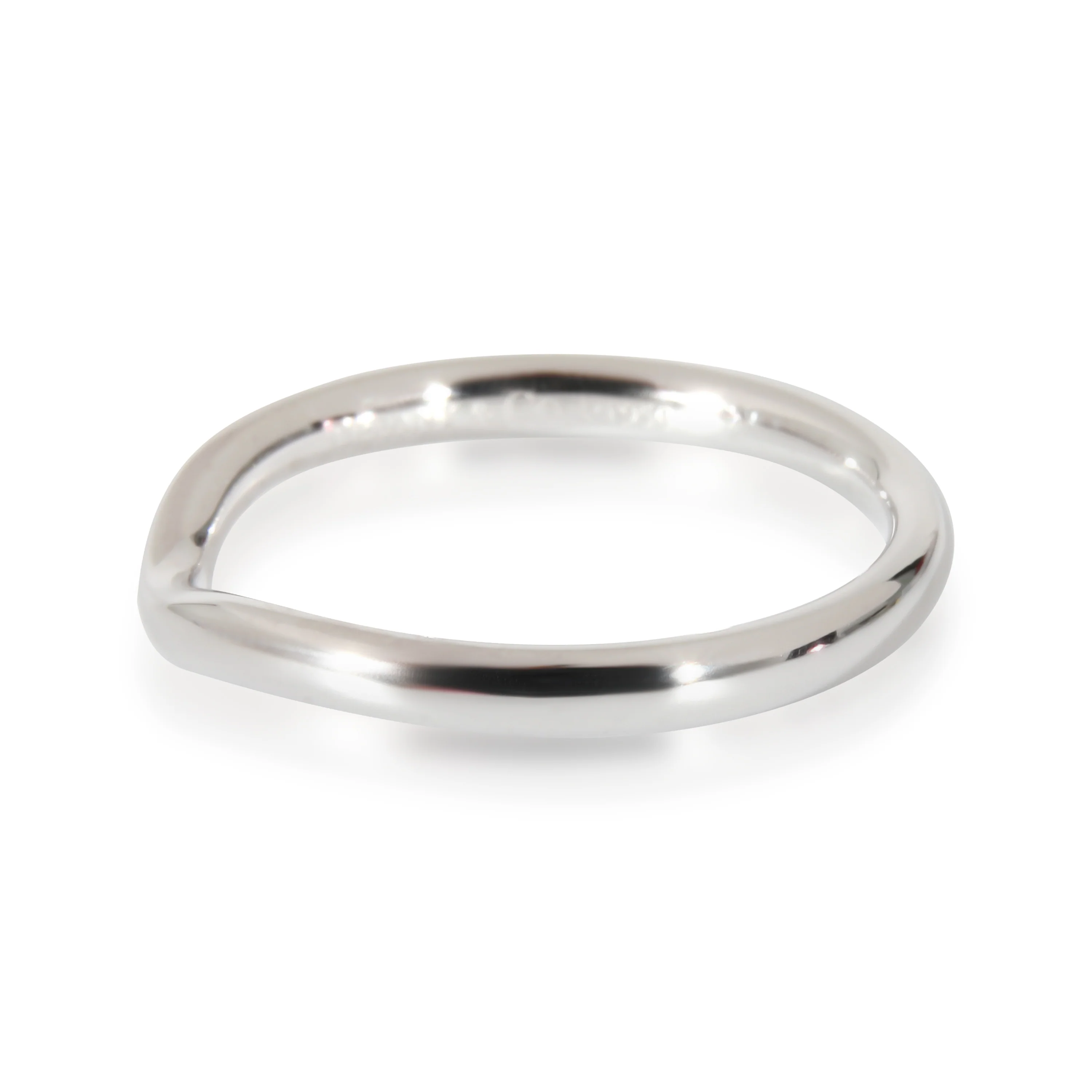 Tiffany & Co. Elsa Peretti Curved Band in Platinum - Image 2