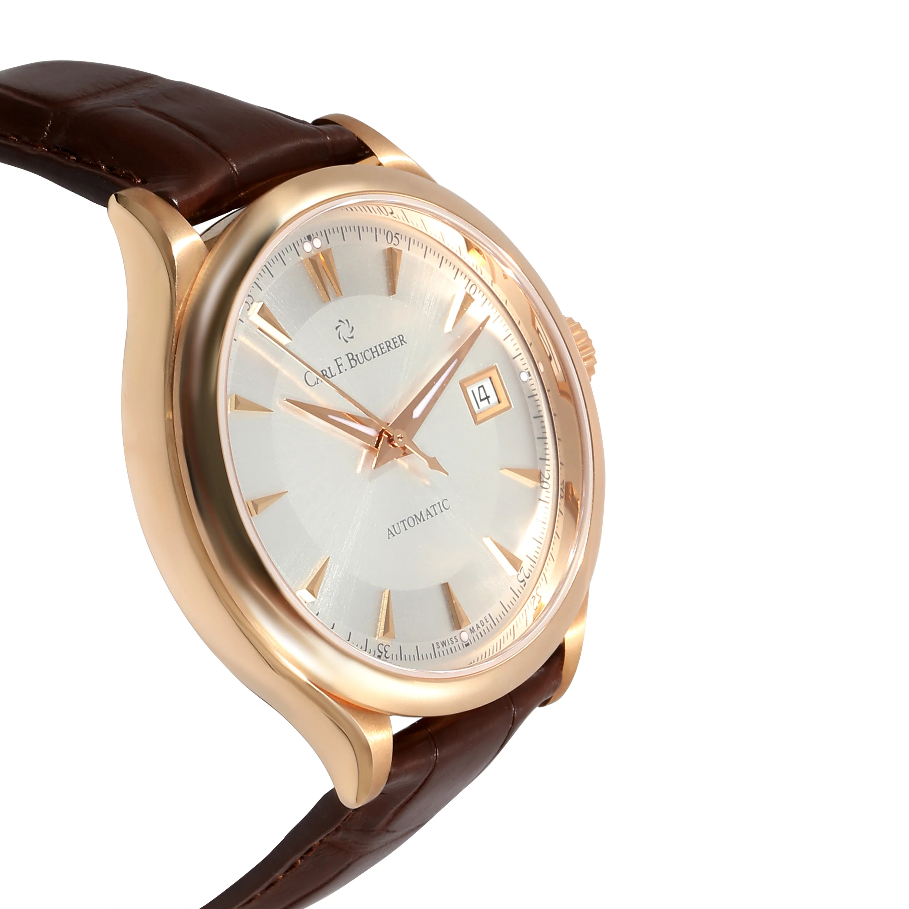 Carl F. Bucherer Manero 00.10908.03.13.01 Mens Watch in 18kt Rose Gold - Image 2