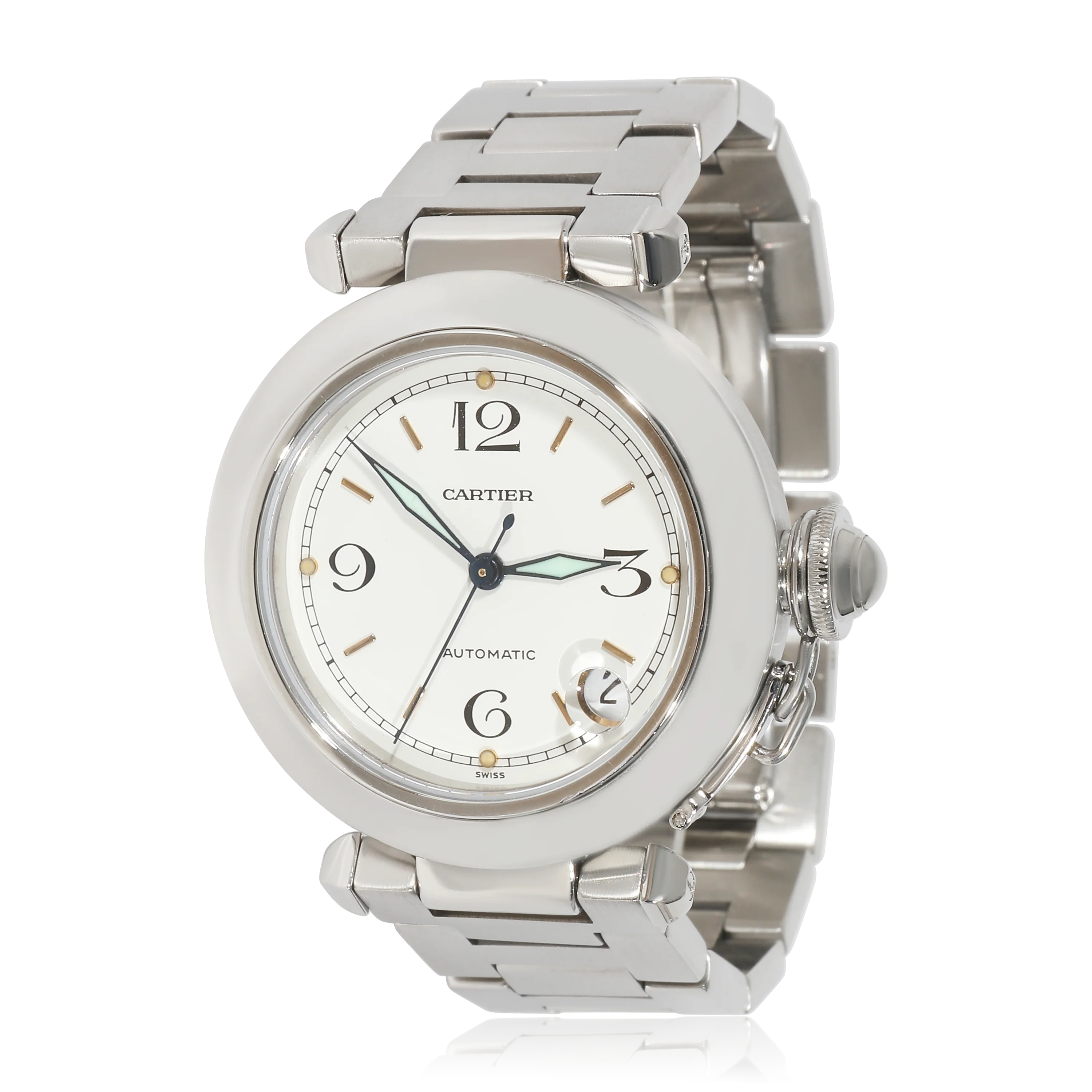 Cartier Pasha C 1031 Unisex Watch in Stainless Steel