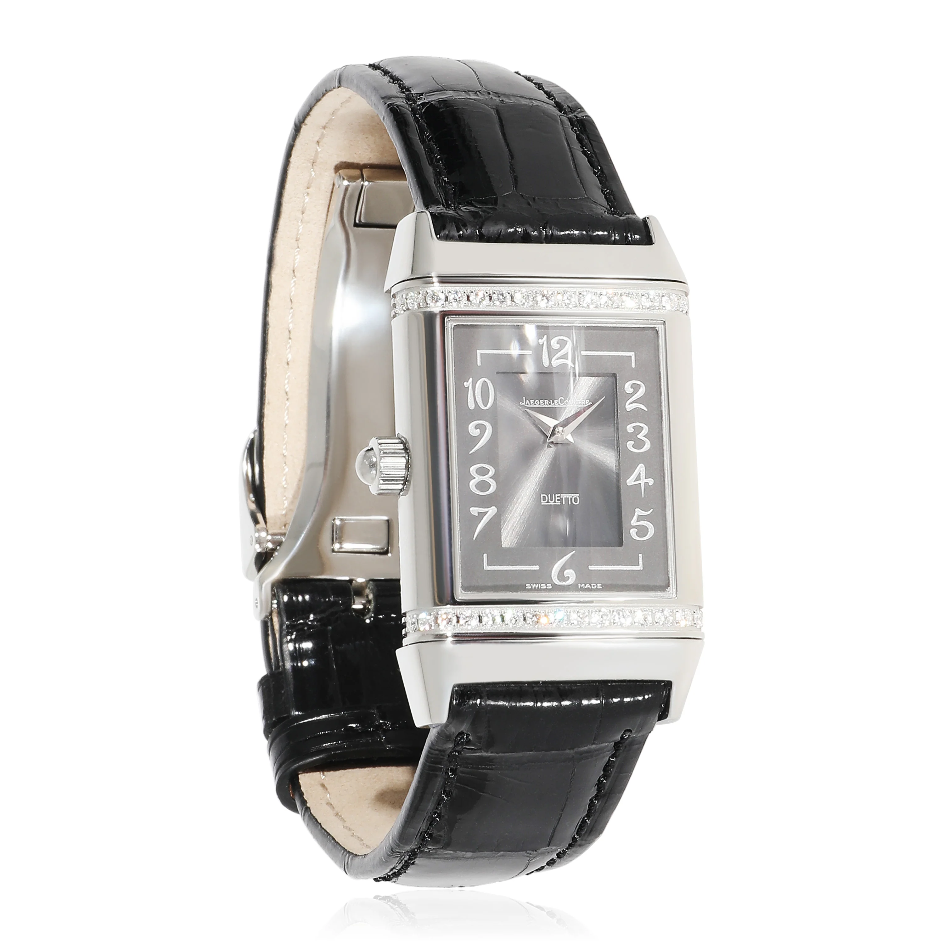 Jaeger-LeCoultre Reverso Duetto Q2568401 256.8.75 Womens Watch in Stainless St - Image 6