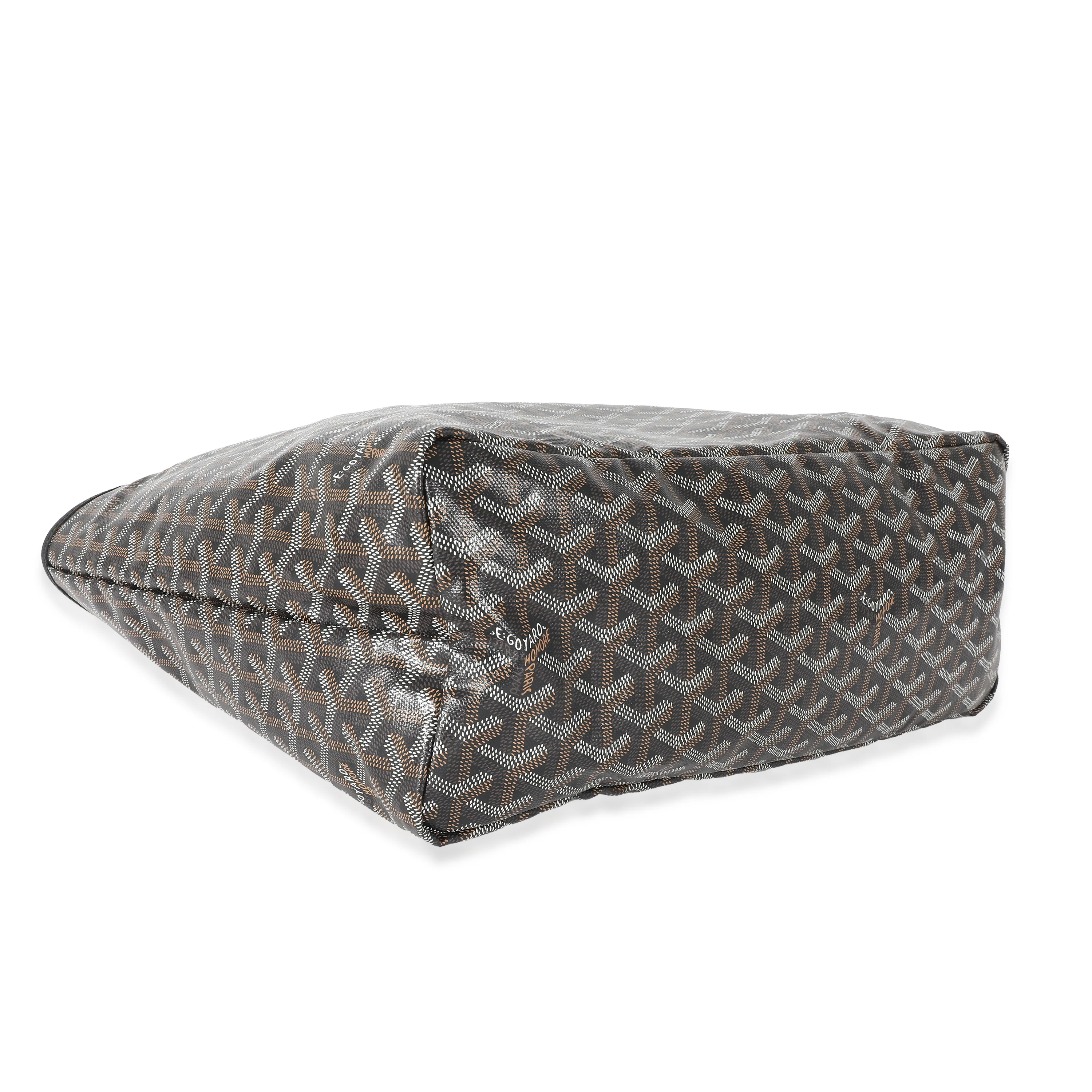 Goyard Black Goyardine Saint Louis PM - Image 5