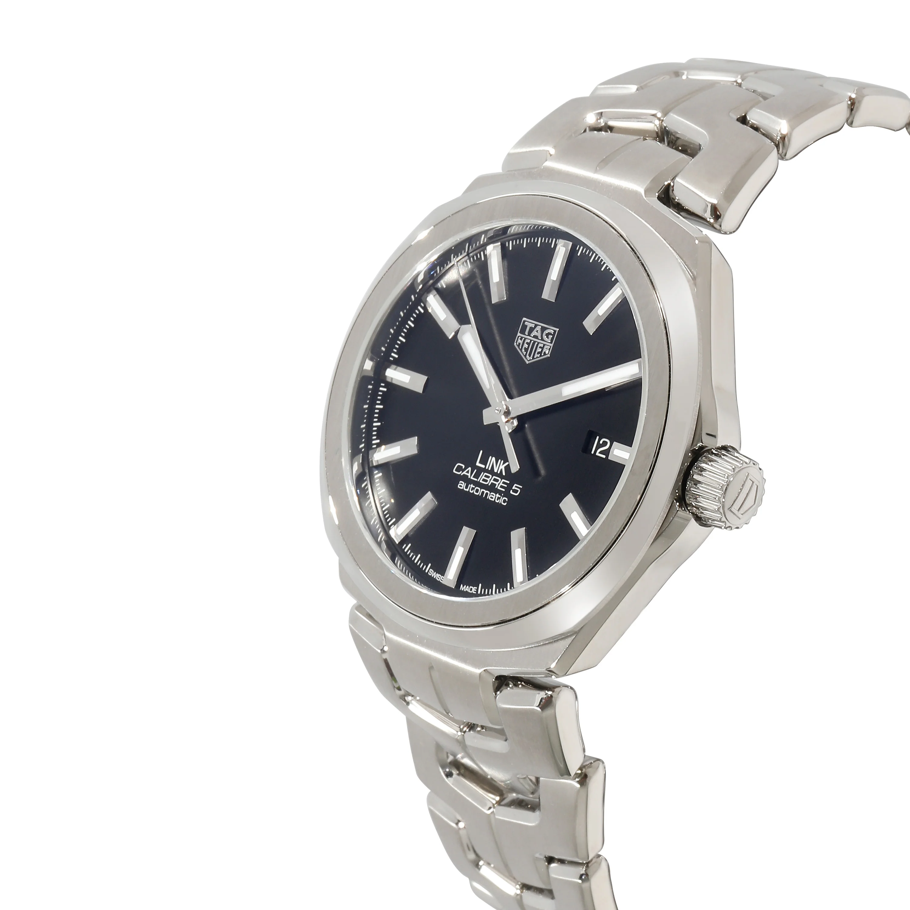 Tag Heuer Link Calibre 5 WBC2110.BA0603 Mens Watch in  Stainless Steel - Image 3