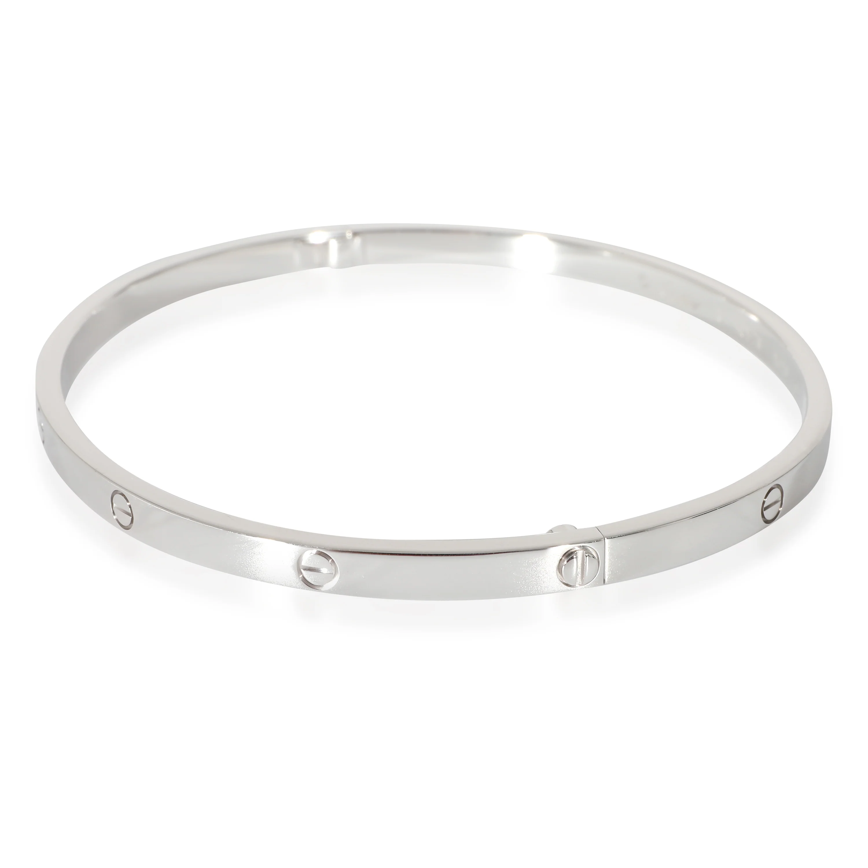 Cartier Love Bracelet, Small Model (White Gold) - Image 2