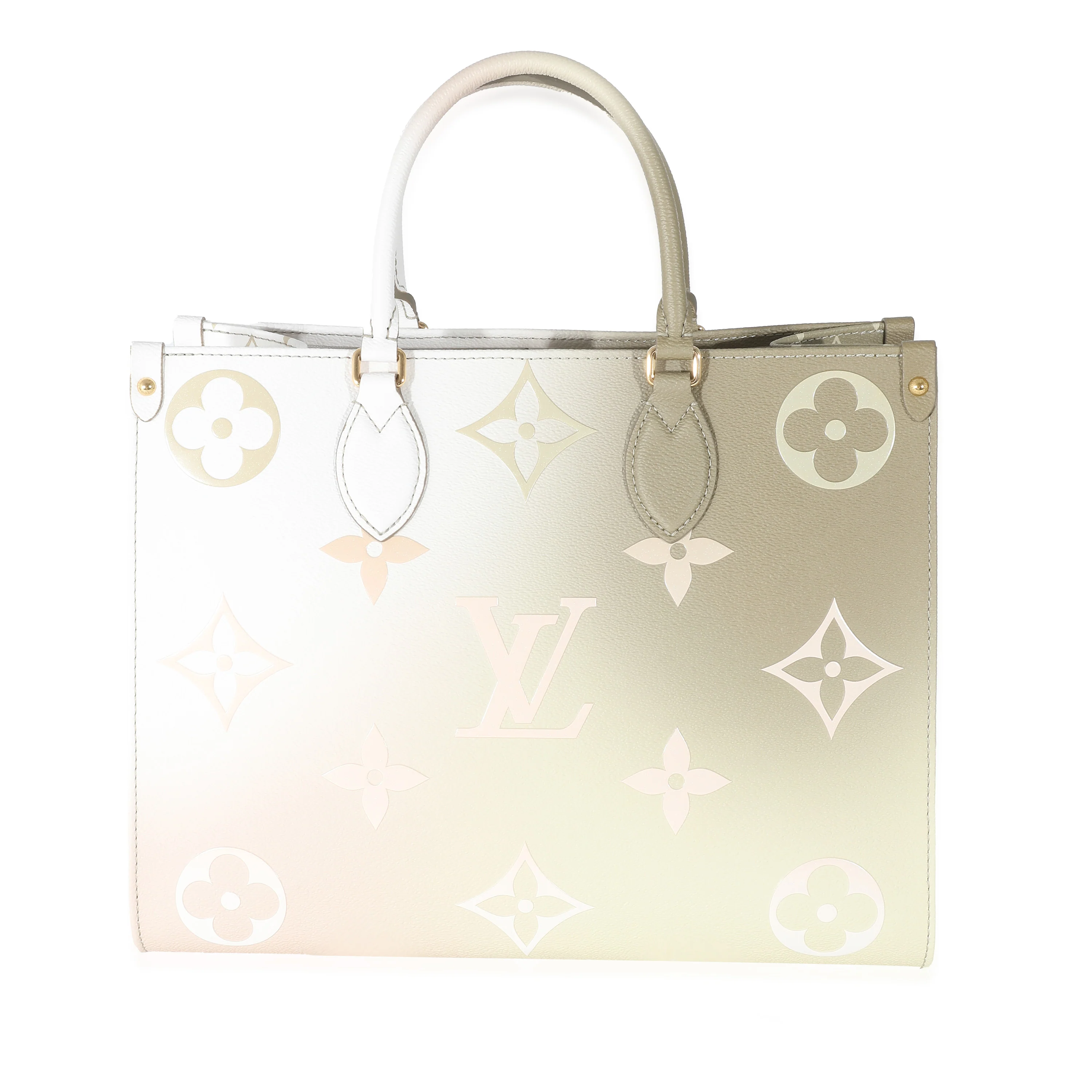 Louis Vuitton Monogram Sunset Khaki Canvas Onthego MM