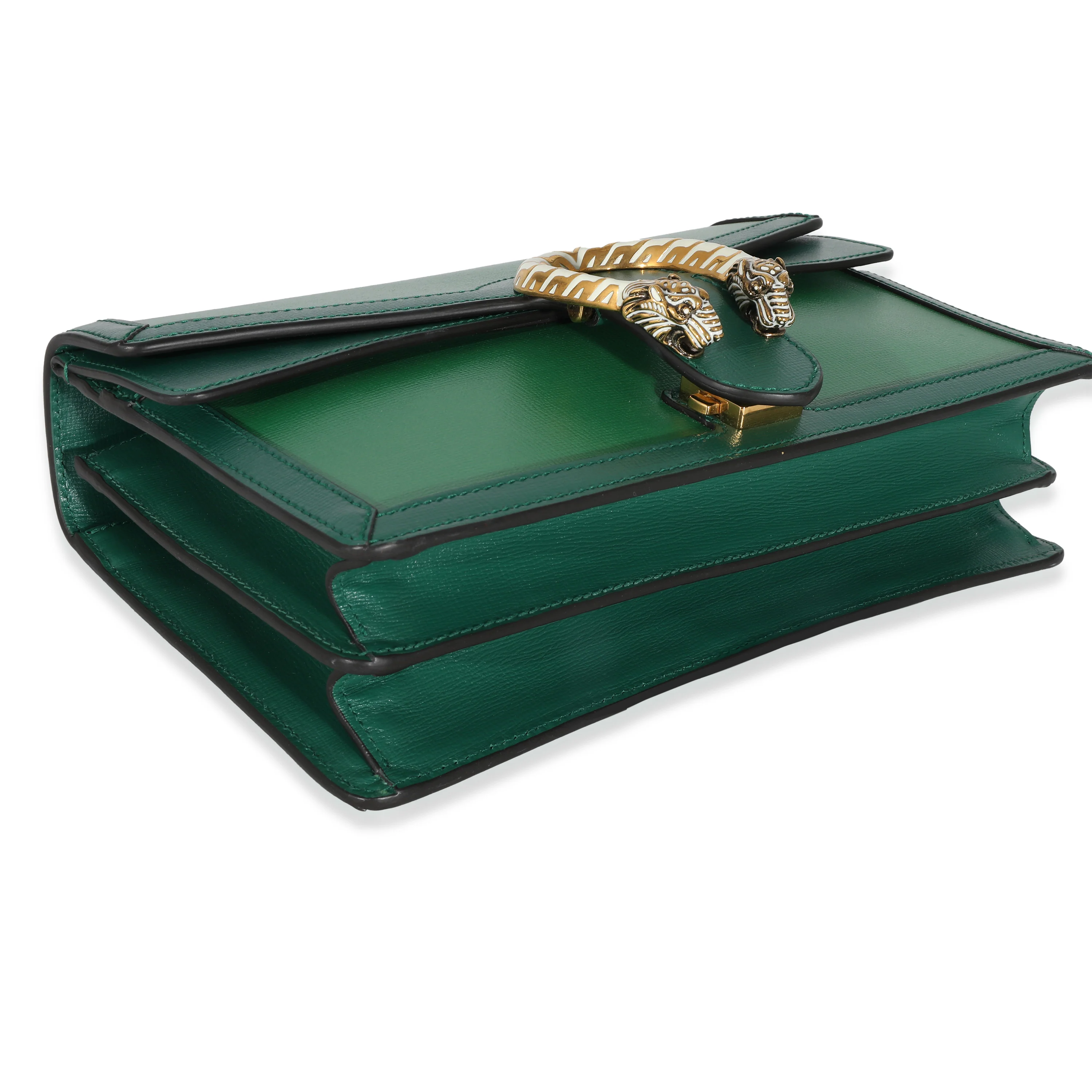 Gucci Emerald Calfskin Small Dionysus Shoulder Bag - Image 4
